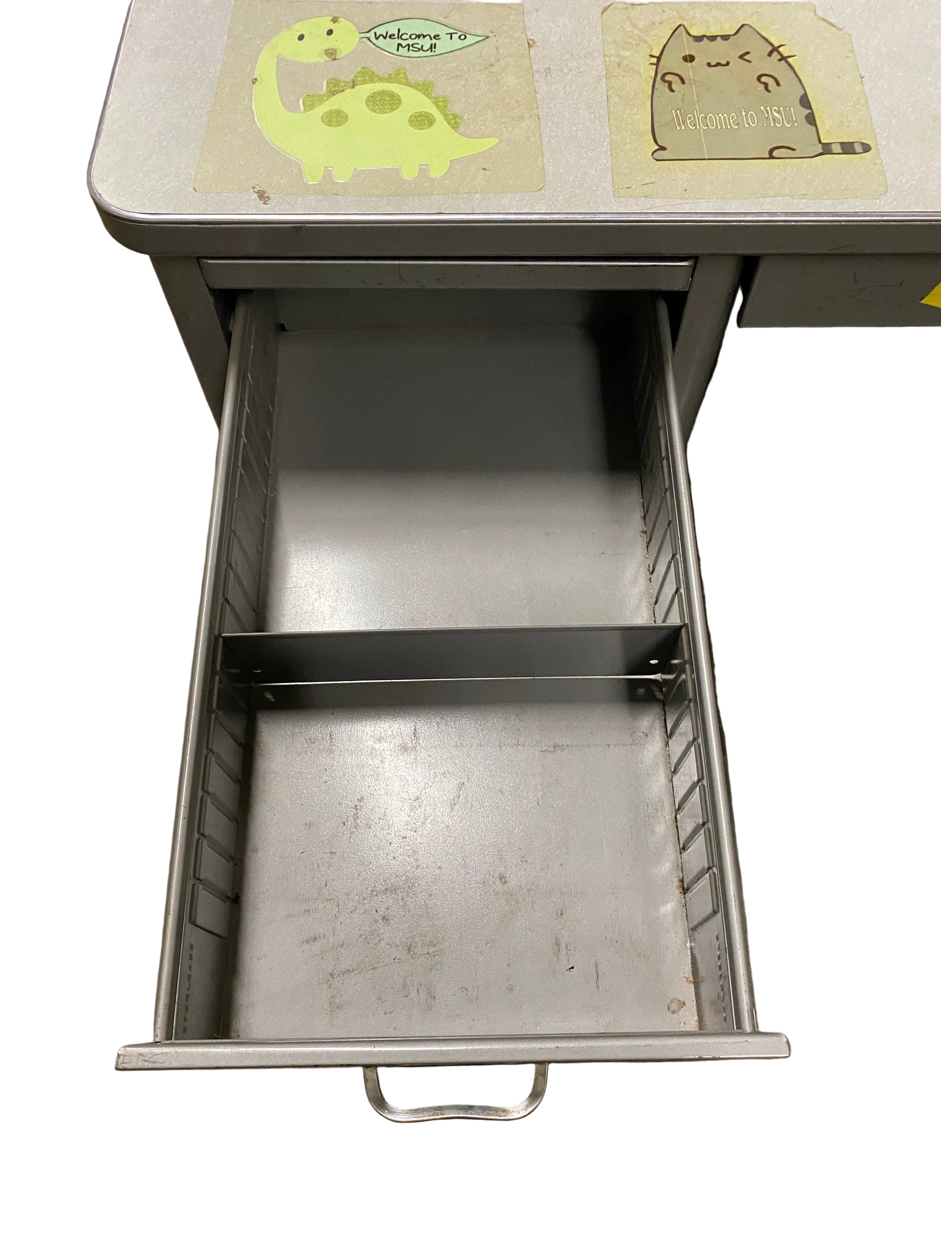 Steelcase Grey Executive Desk