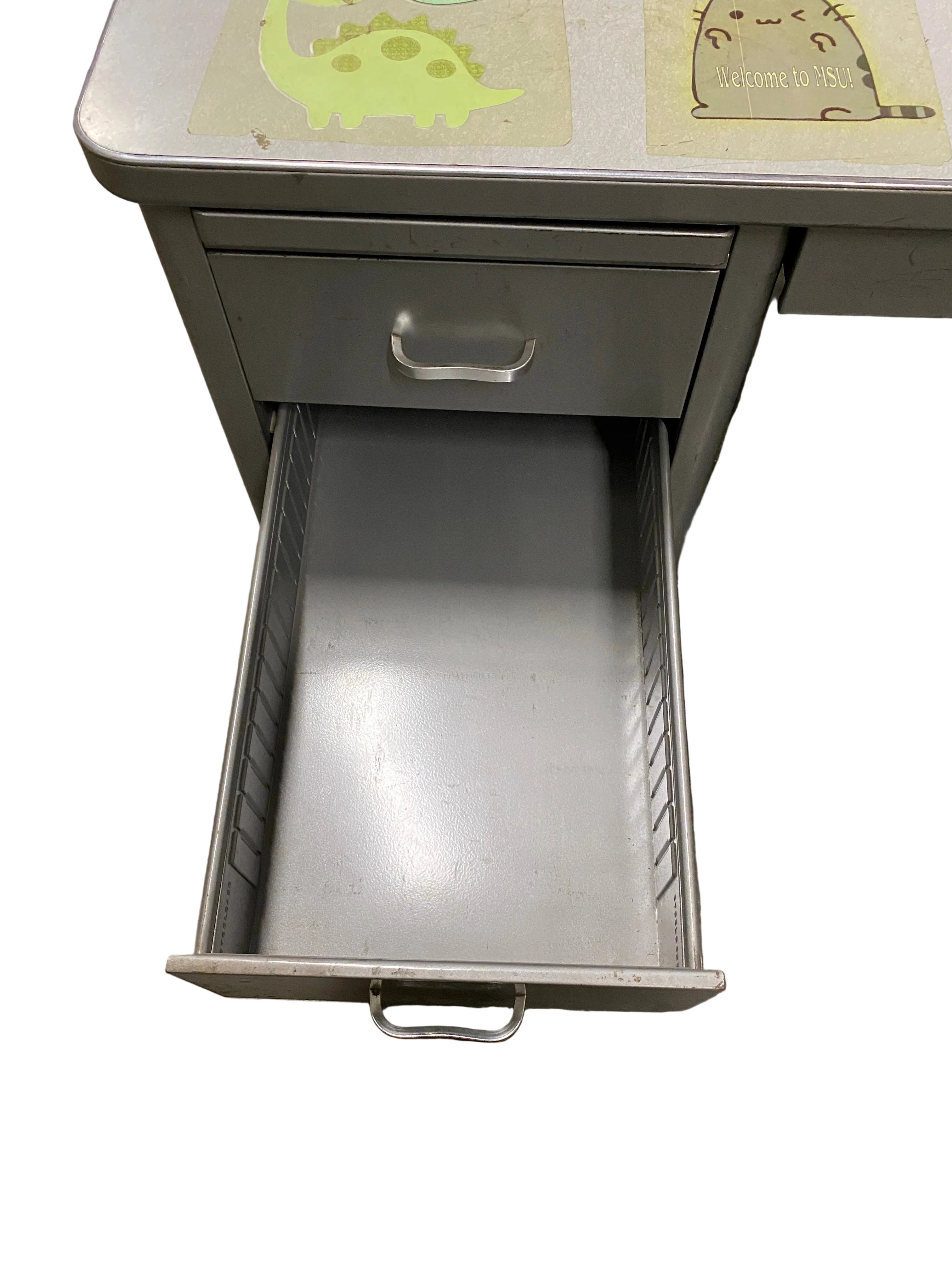 Steelcase Grey Executive Desk