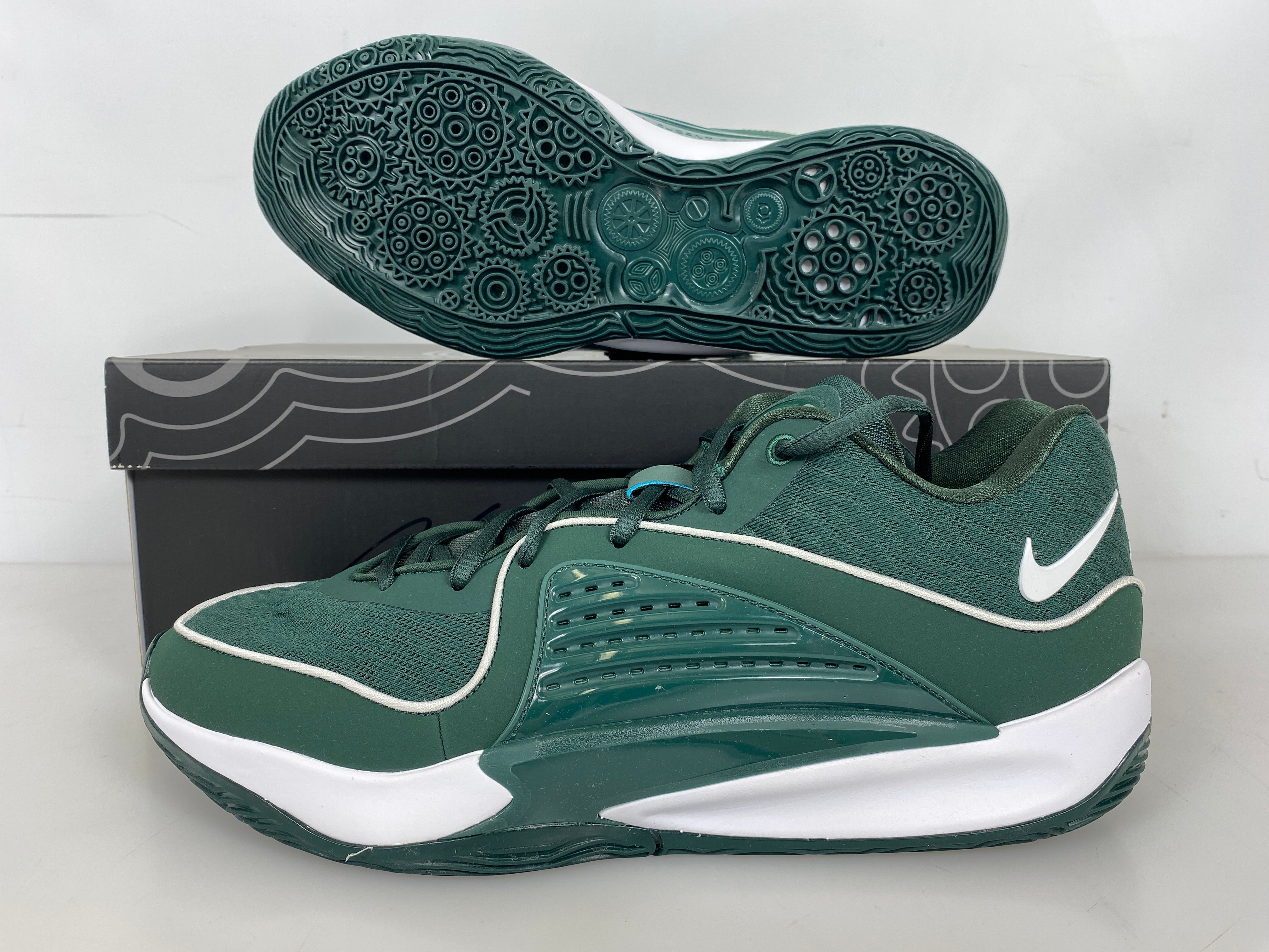 Nike Green KD16 TB Promo Basketball Shoes Men's Size 16