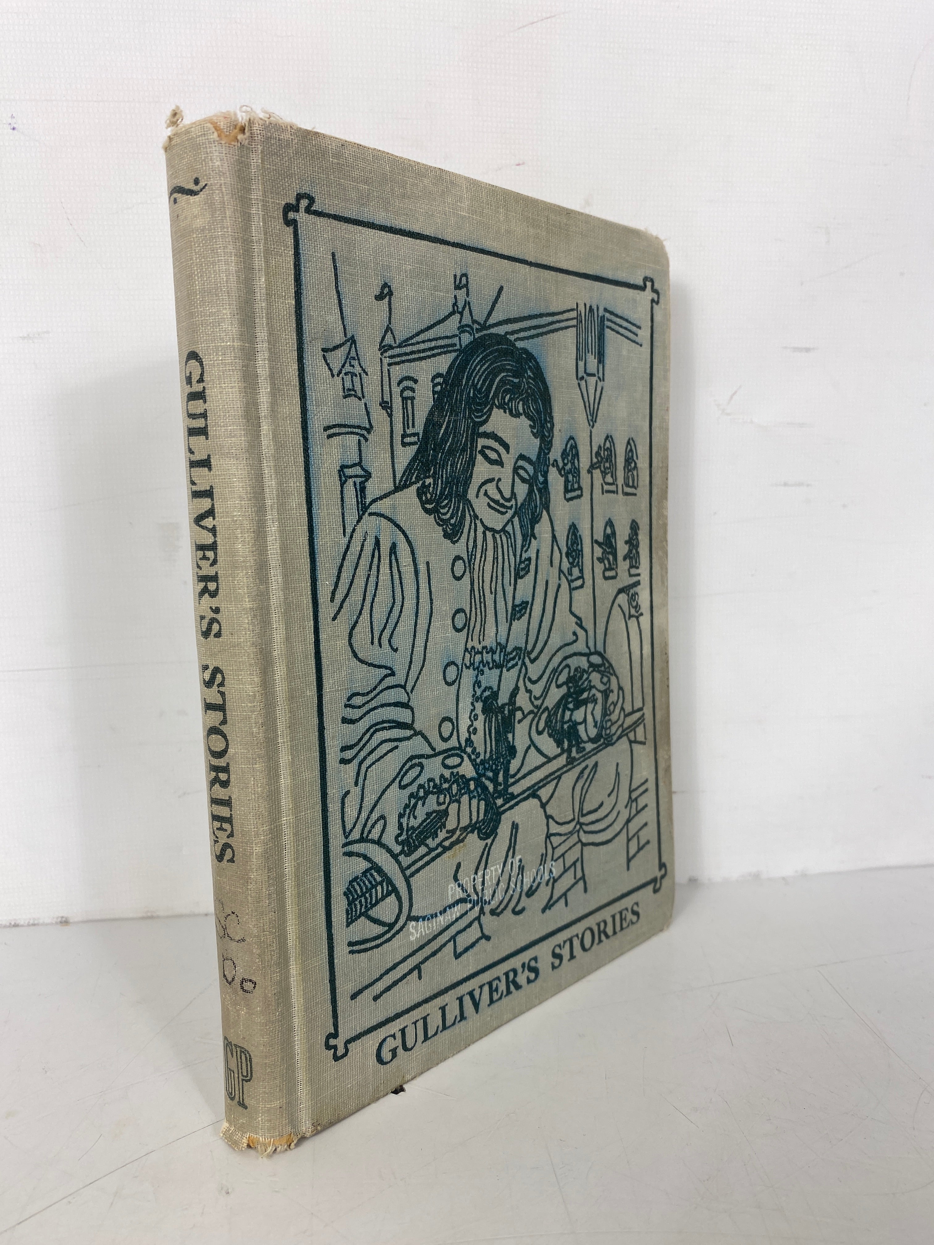 Gulliver's Stories for Pleasure Reading by Dolch 1960 Ex-Library HC