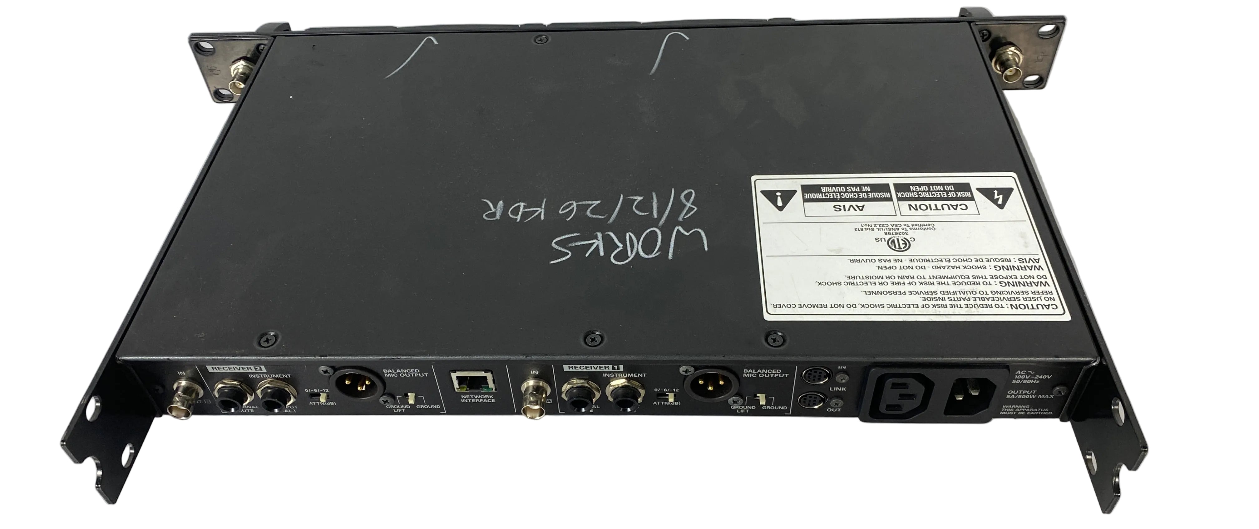 Audio-Technica AEW-R5200 Dual UHF Diversity Receiver