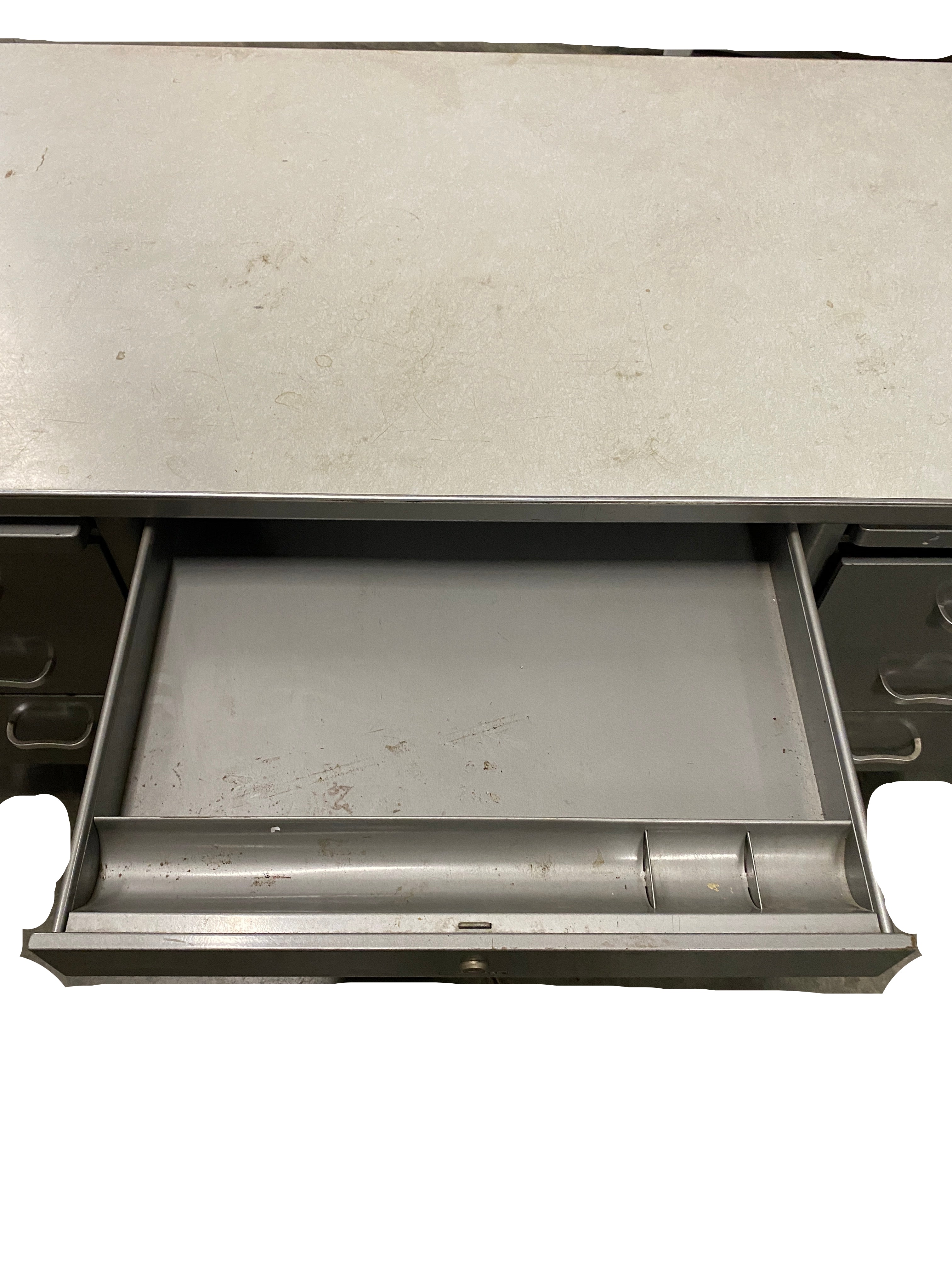 Steelcase Grey Desk