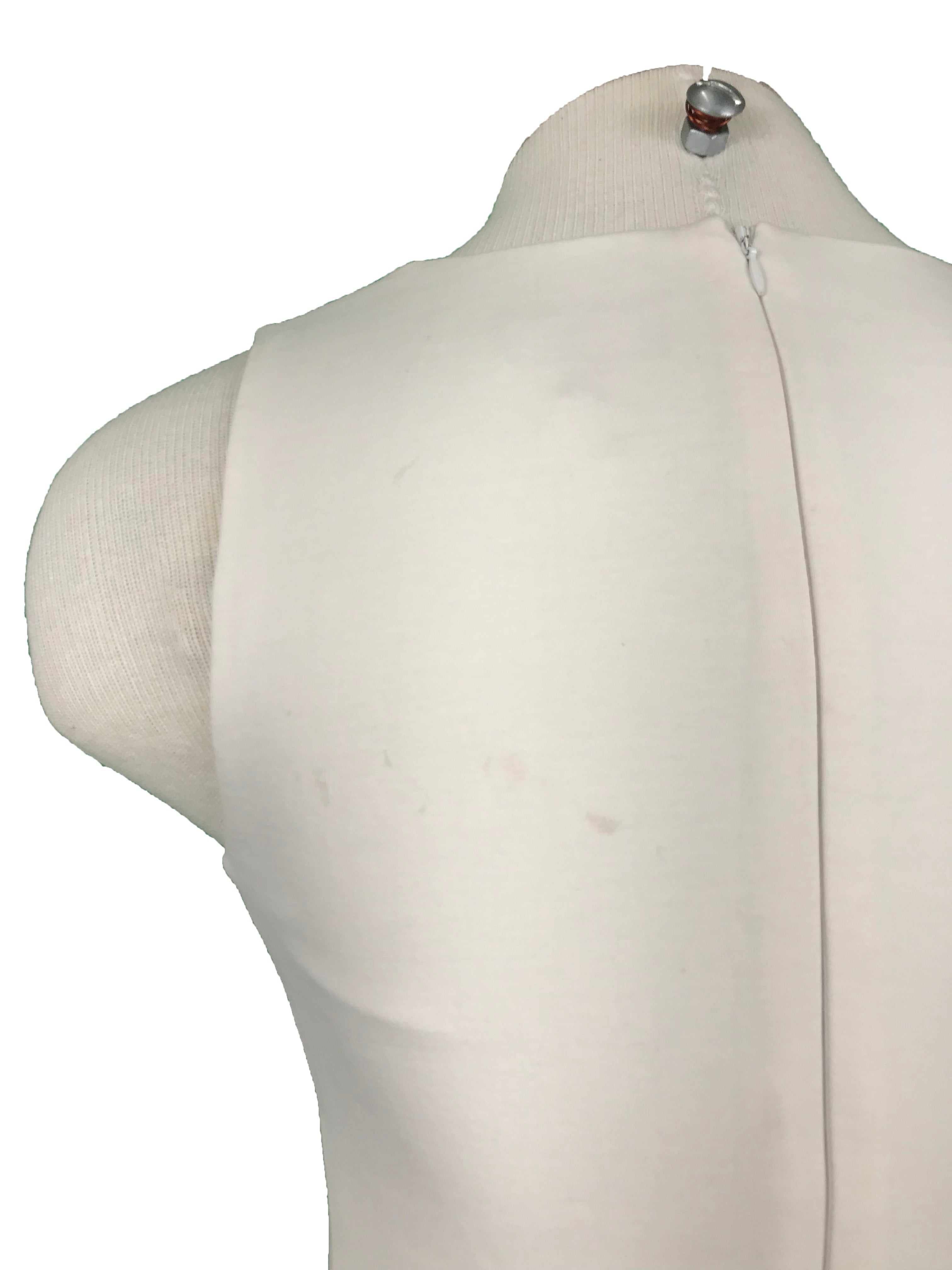 Armani Jeans White Sleeveless Dress Women's Size 40