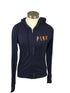 Victoria's Secret PINK Navy Detroit Tigers Zip-Up Hoodie Women's Size XS