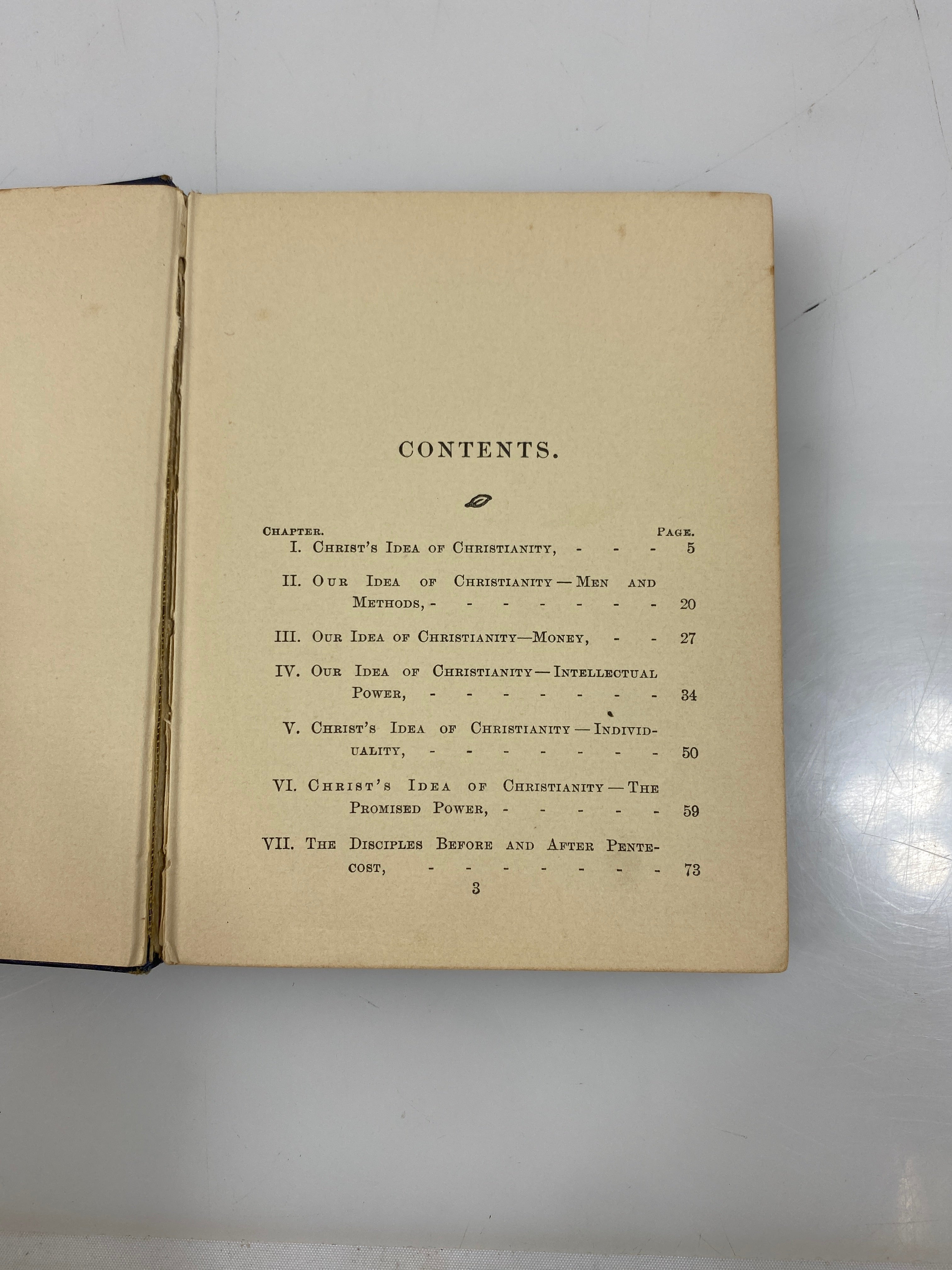 The Christianity of Jesus Christ Is it Ours? by Pearse c1948 HC