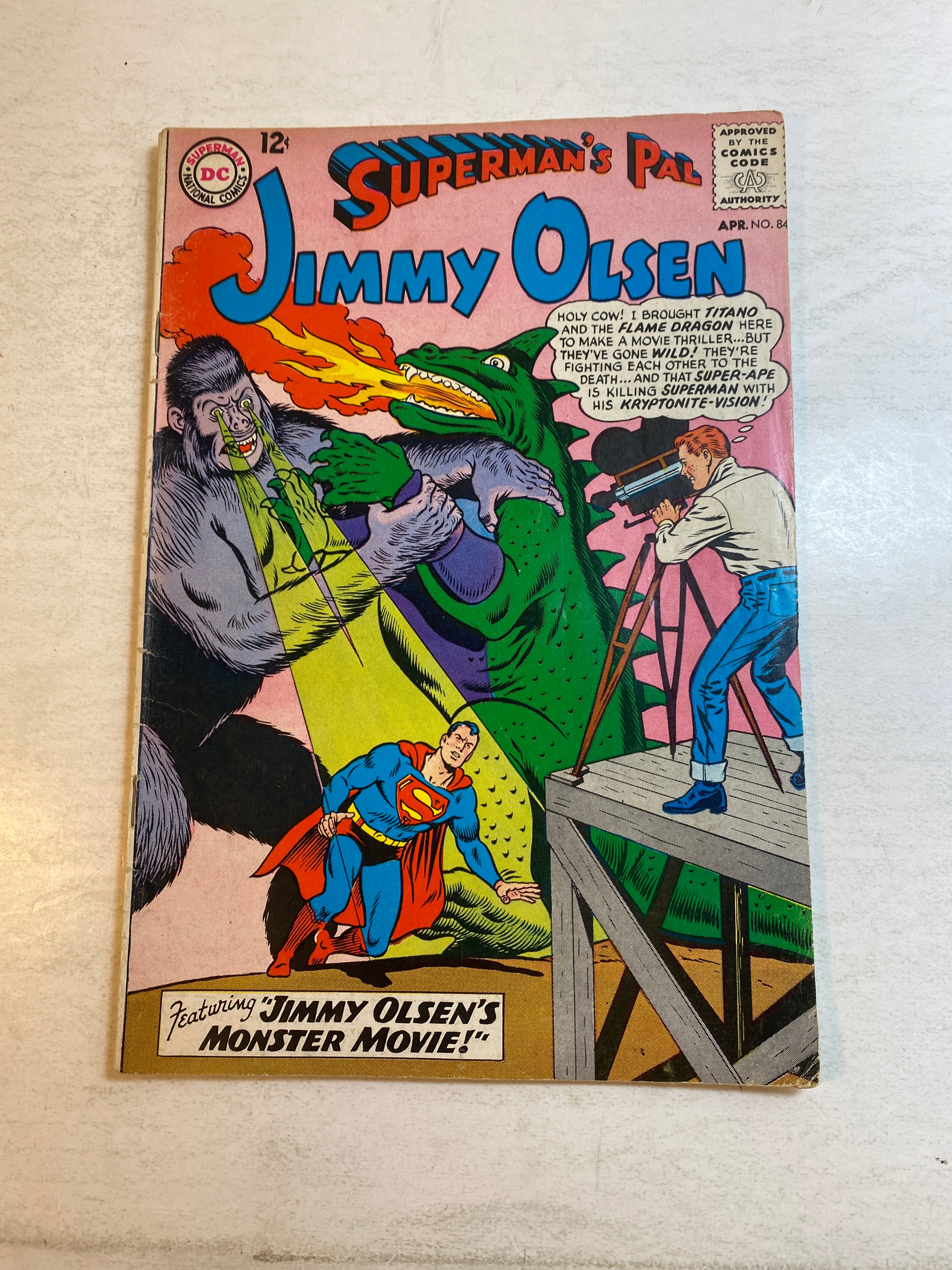 Superman's Pal Jimmy Olsen #84 DC Comics 1965