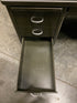 Steelcase Black Executive Desk