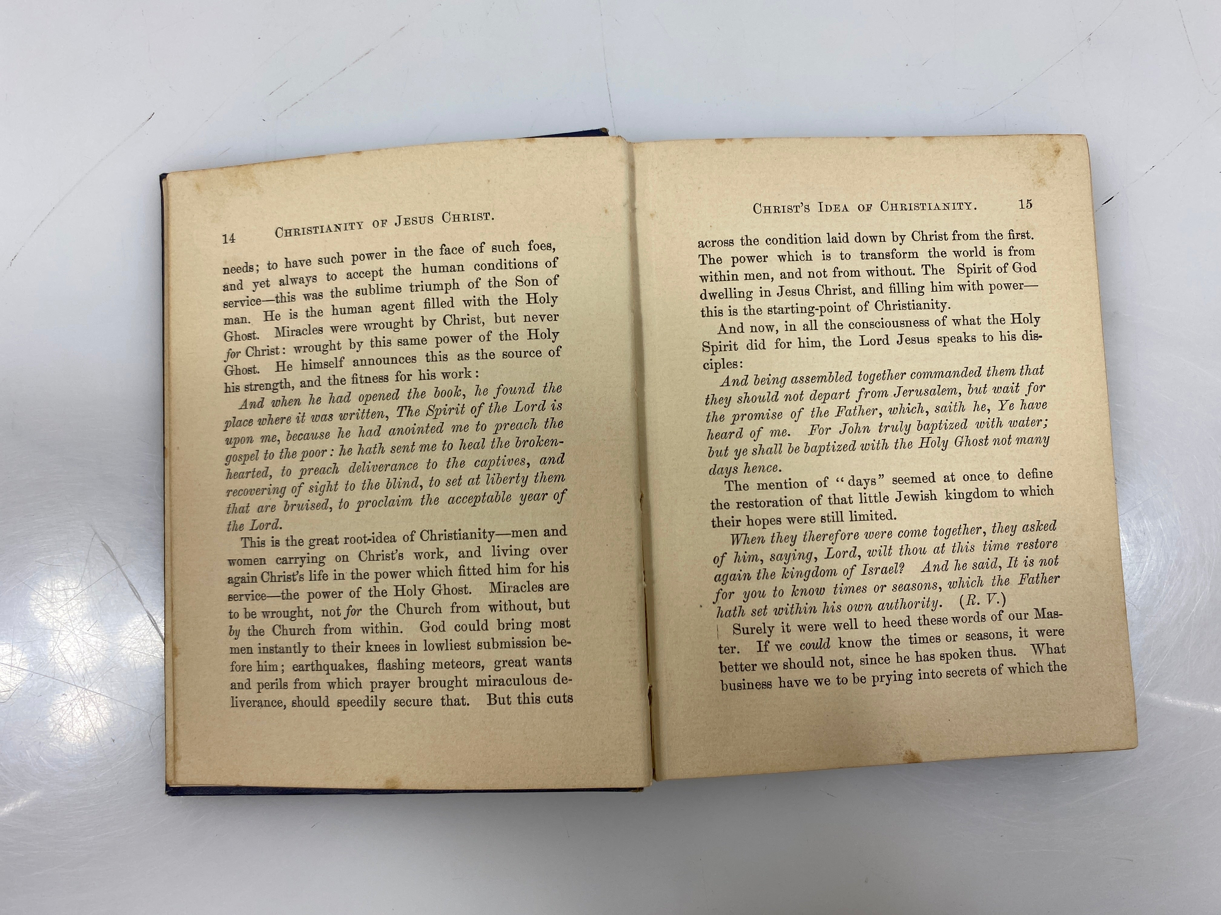 The Christianity of Jesus Christ Is it Ours? by Pearse c1948 HC