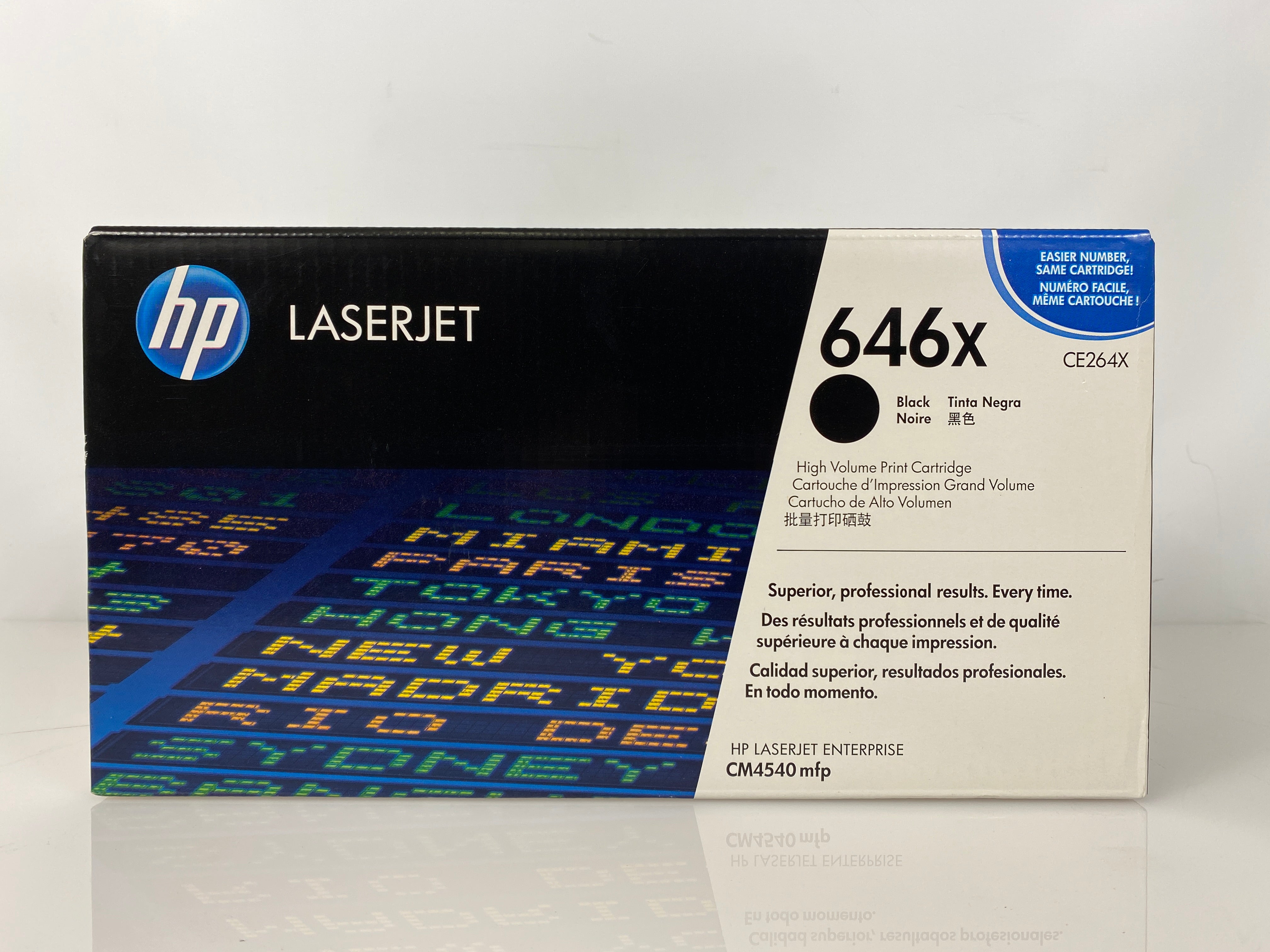 HP 646X CE264X Black High-yield Toner Cartridge