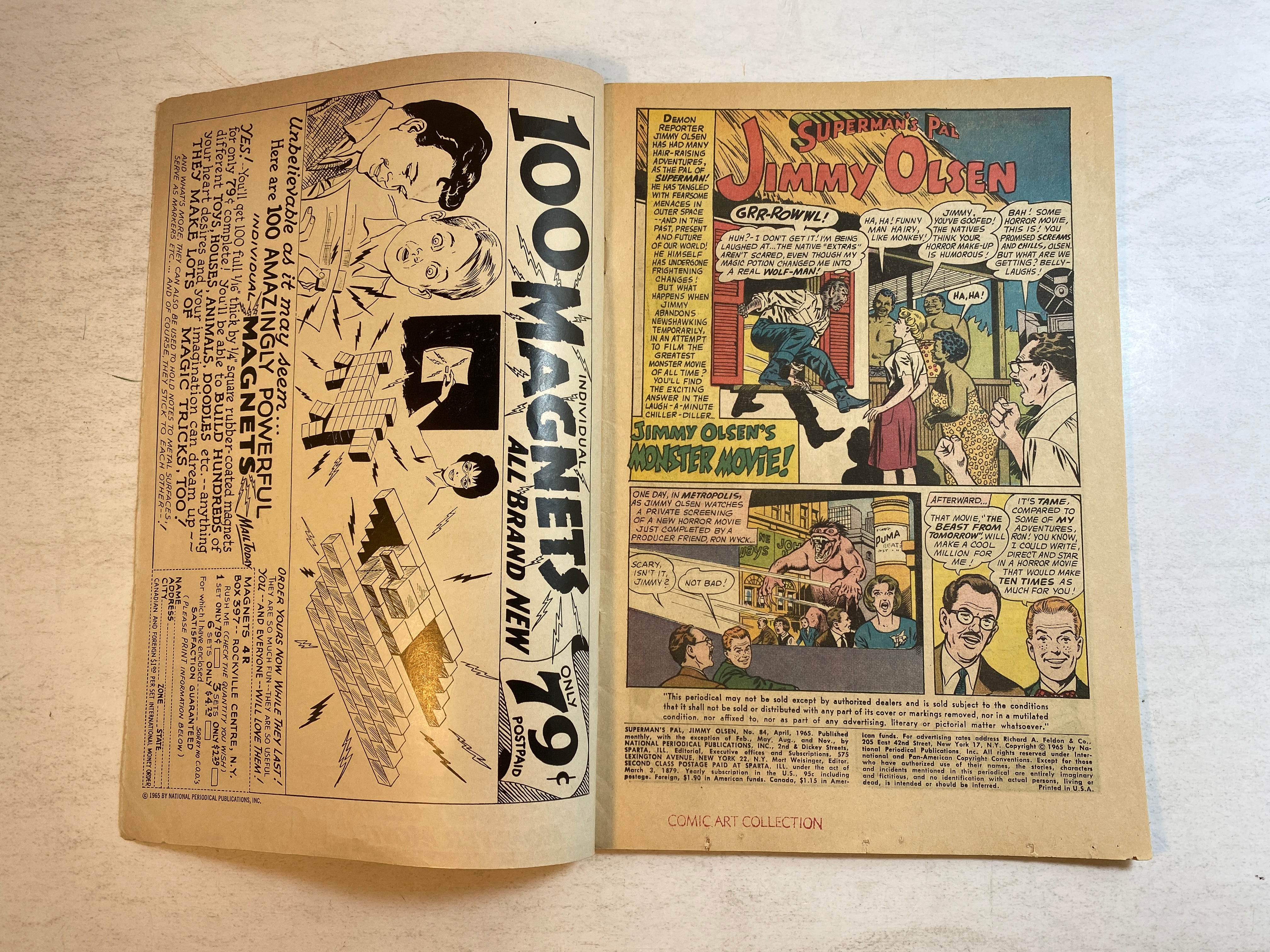 Superman's Pal Jimmy Olsen #84 DC Comics 1965