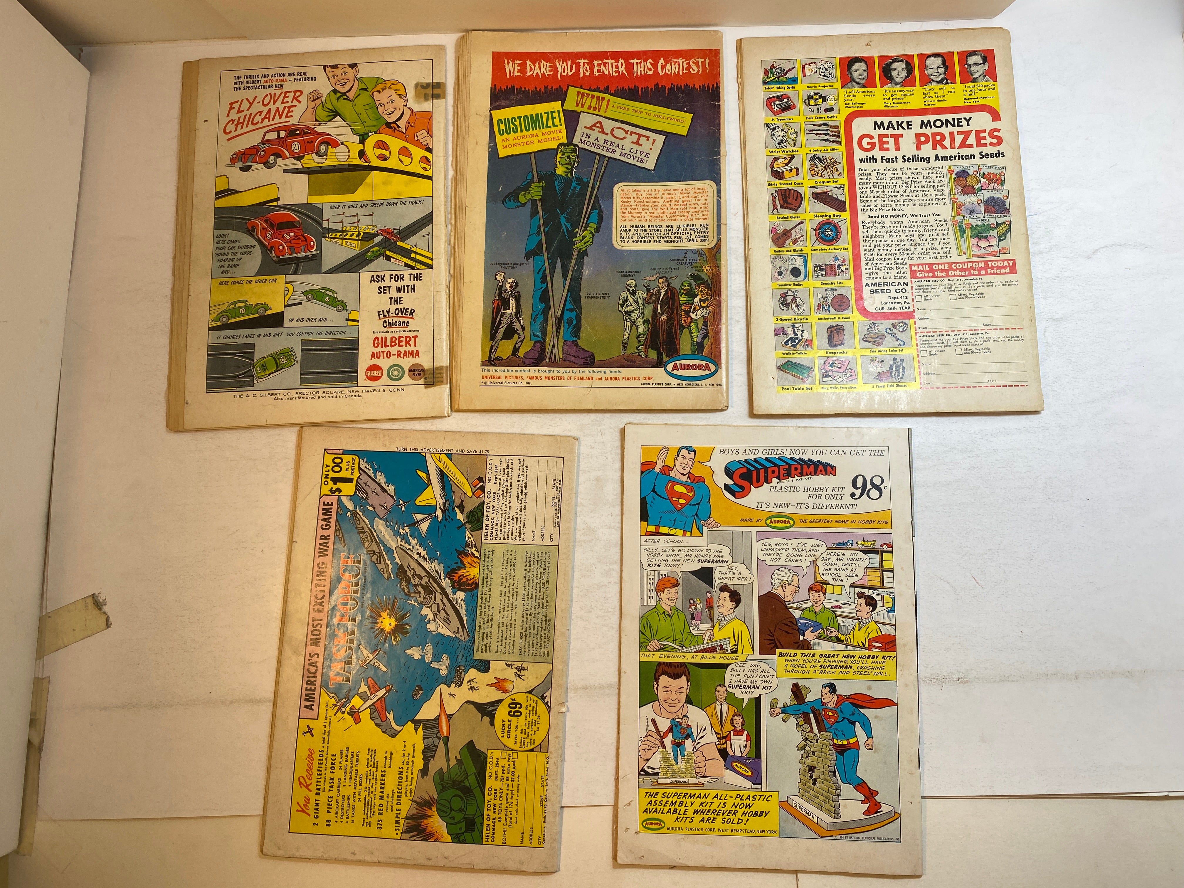 Lot of 5 Superman's Pal Jimmy Olsen DC Comics 1964