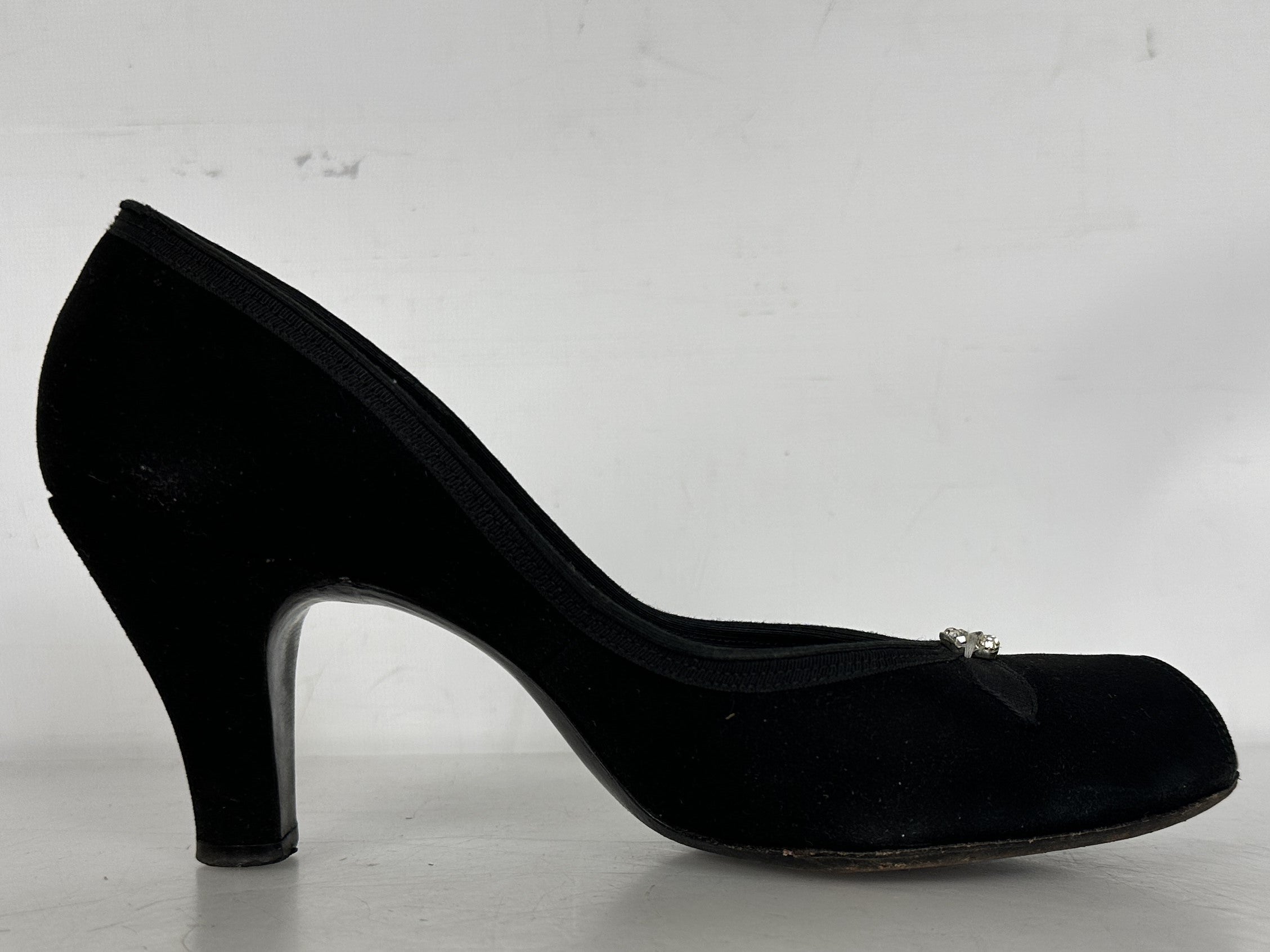 Vintage Black Tweedies Shoes Women's Size 6