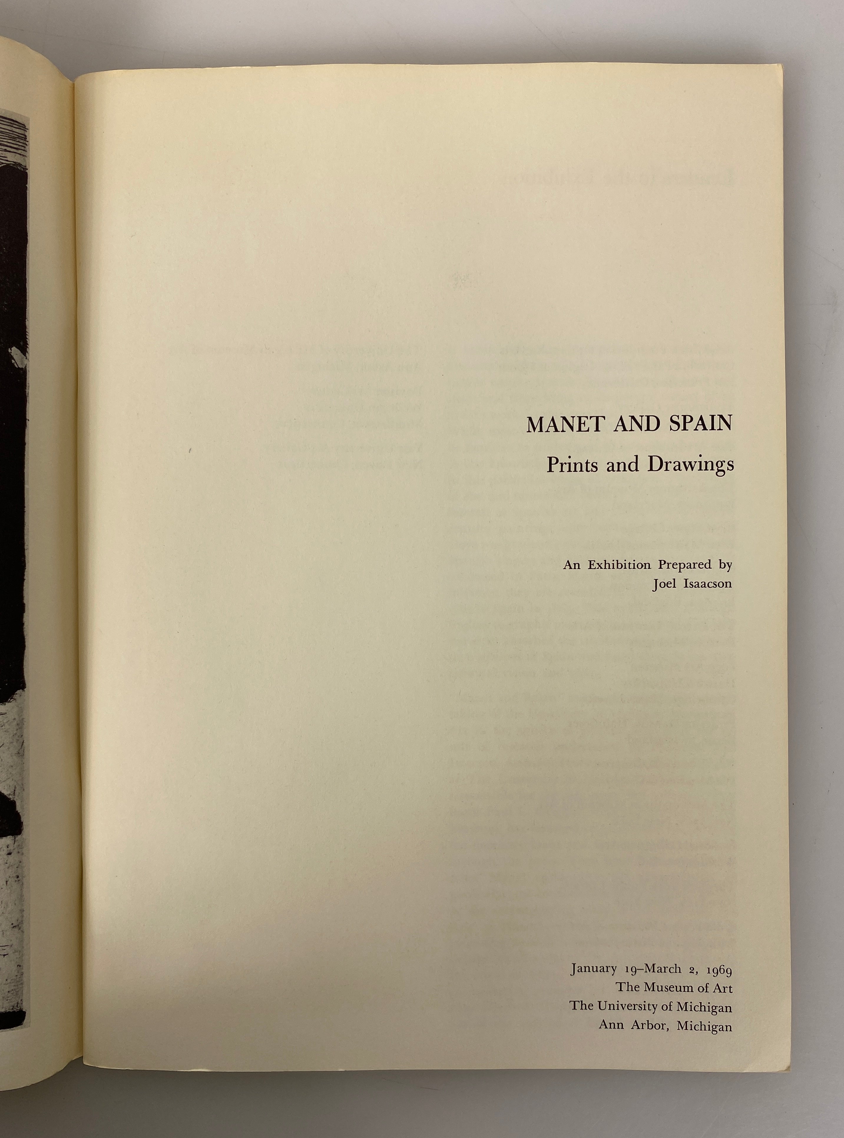 2 Volumes: Manet et Ses Oeuvres (1947)/Manet and Spain (1969) Vintage SC