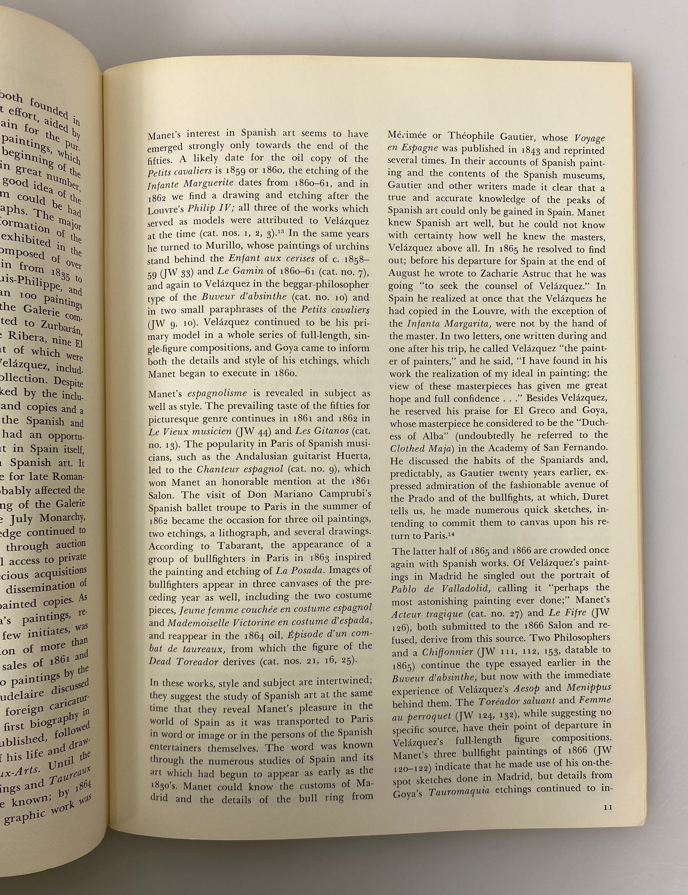 2 Volumes: Manet et Ses Oeuvres (1947)/Manet and Spain (1969) Vintage SC
