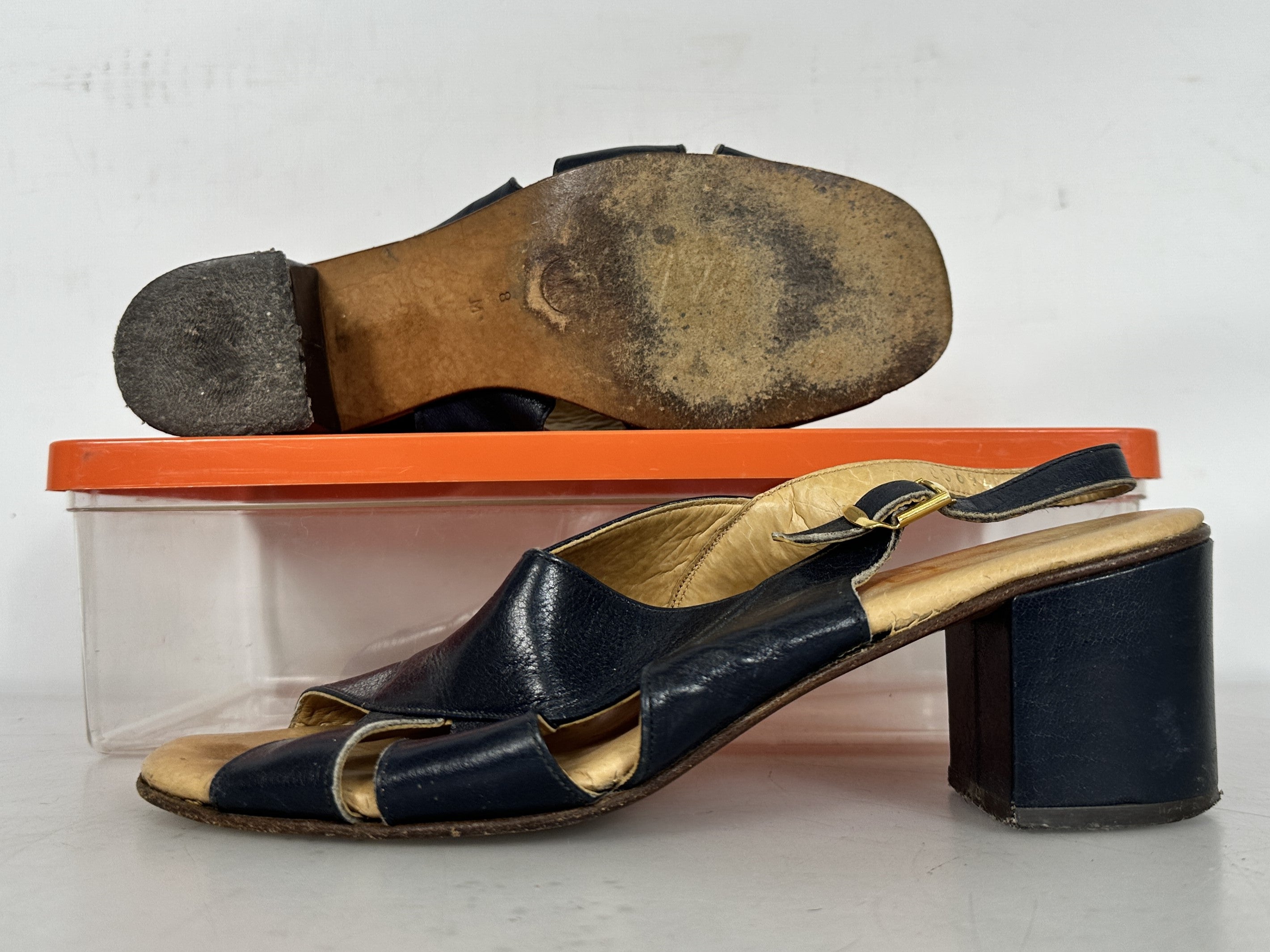 Vintage Blue Bandolino Shoes Women's Size 8