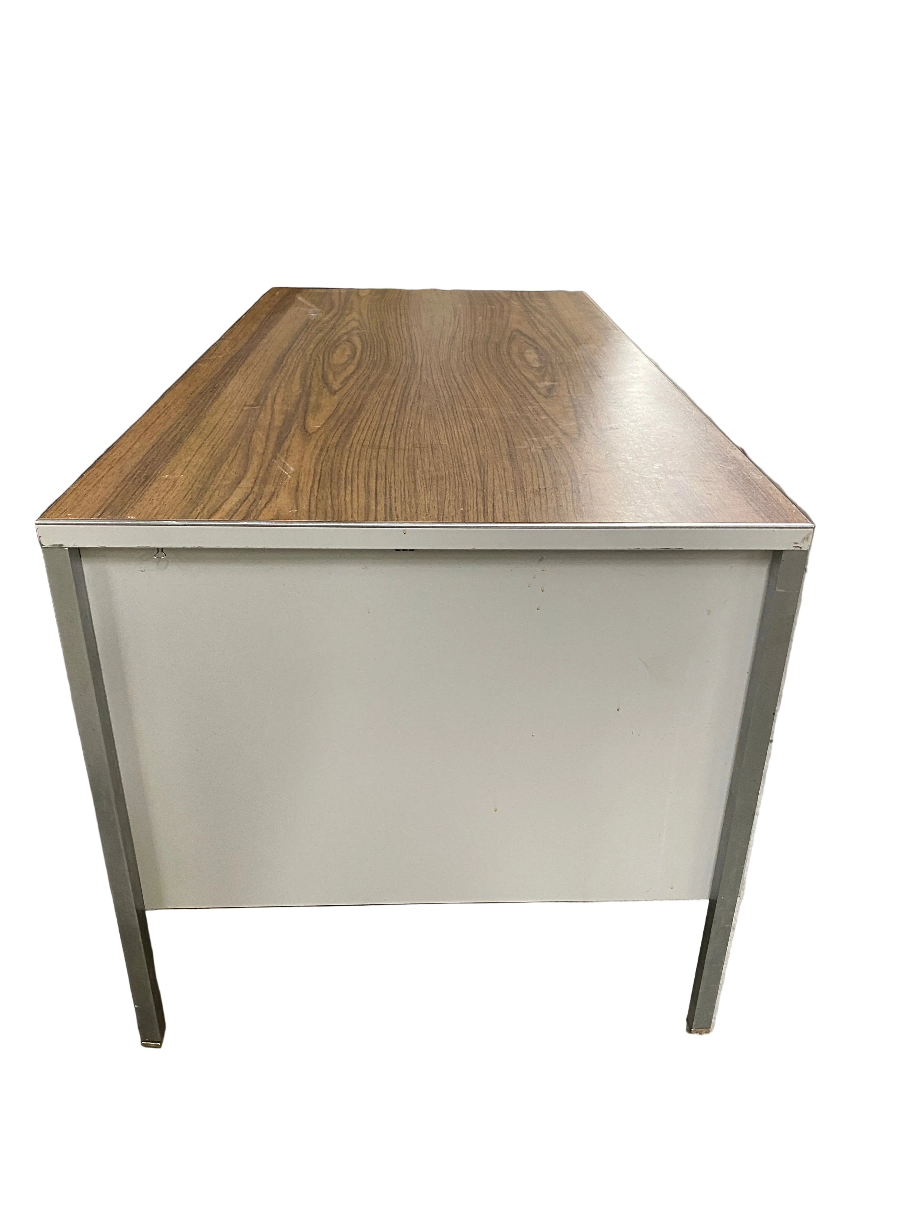 Steelcase Wood Table Top Grey Desk