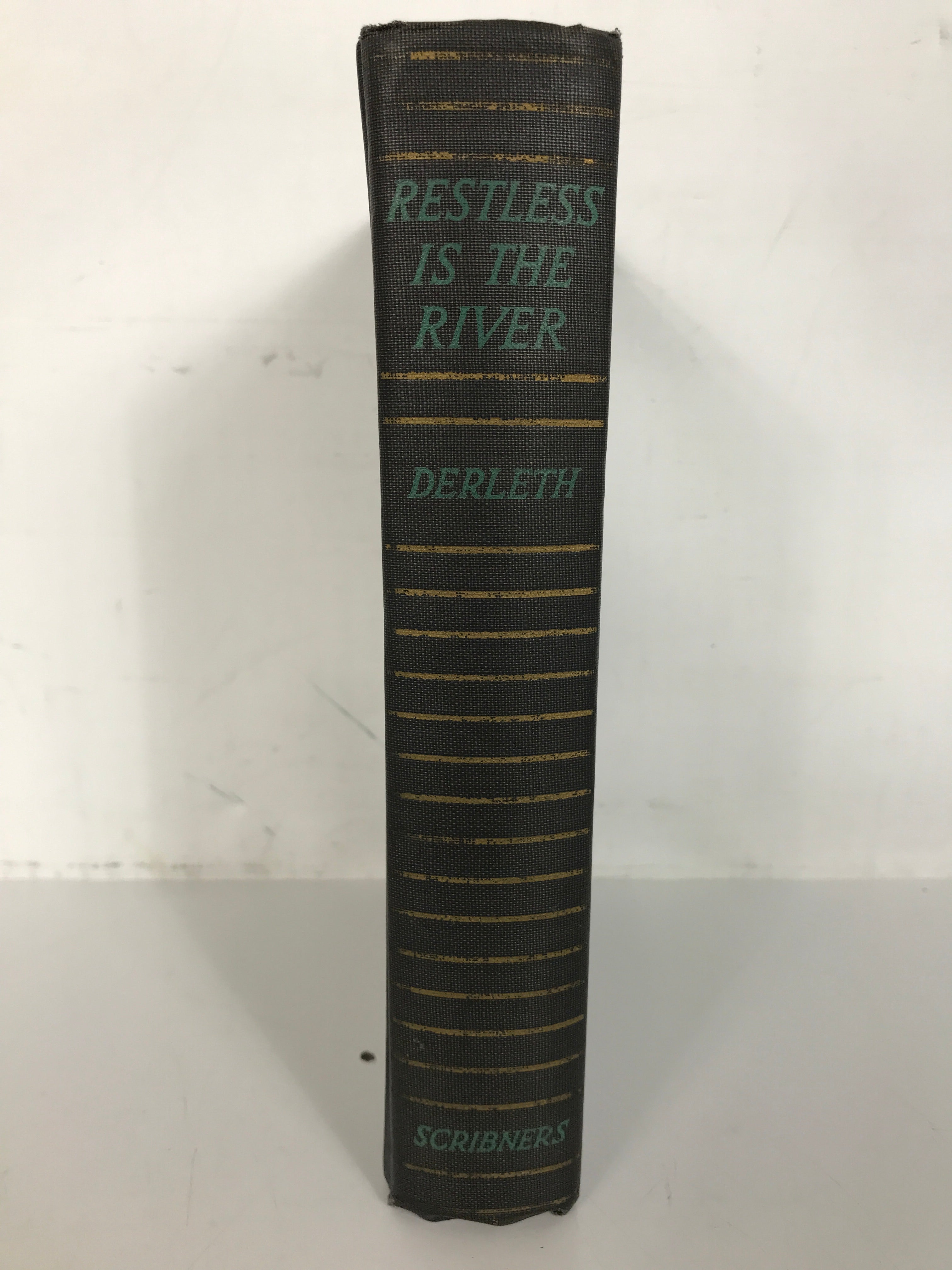 Restless is the River by Derleth Signed First Edition First Printing 1939 HC