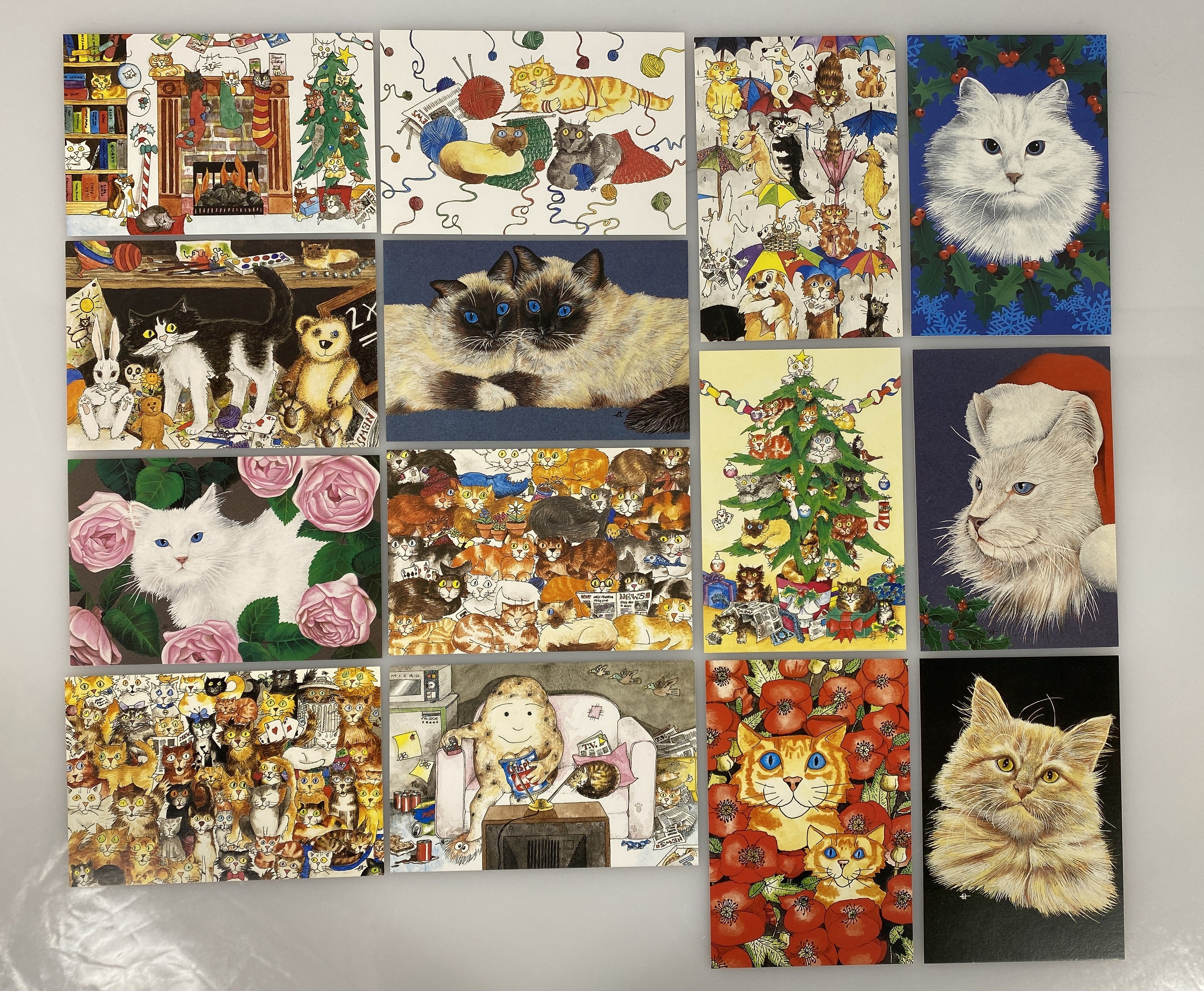 Elizabeth Titcomb Cat Postcards