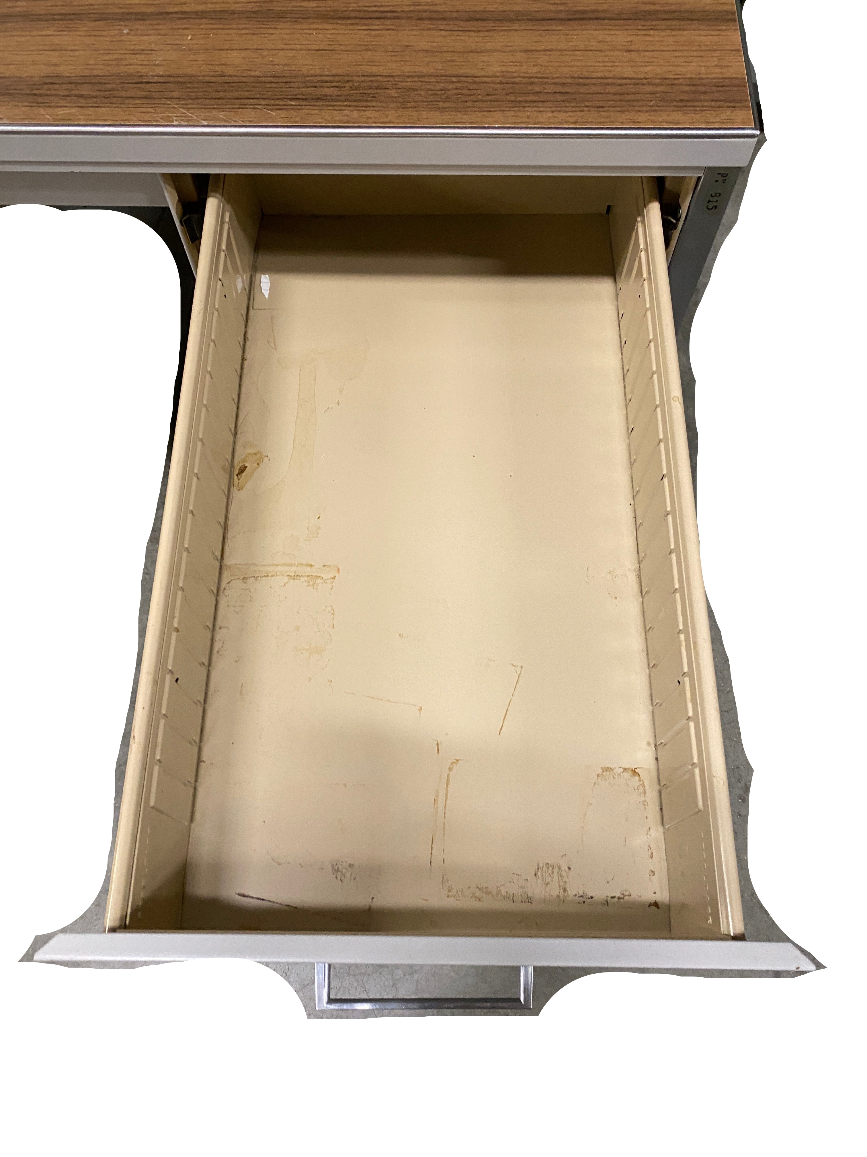 Steelcase Wood Table Top Grey Desk