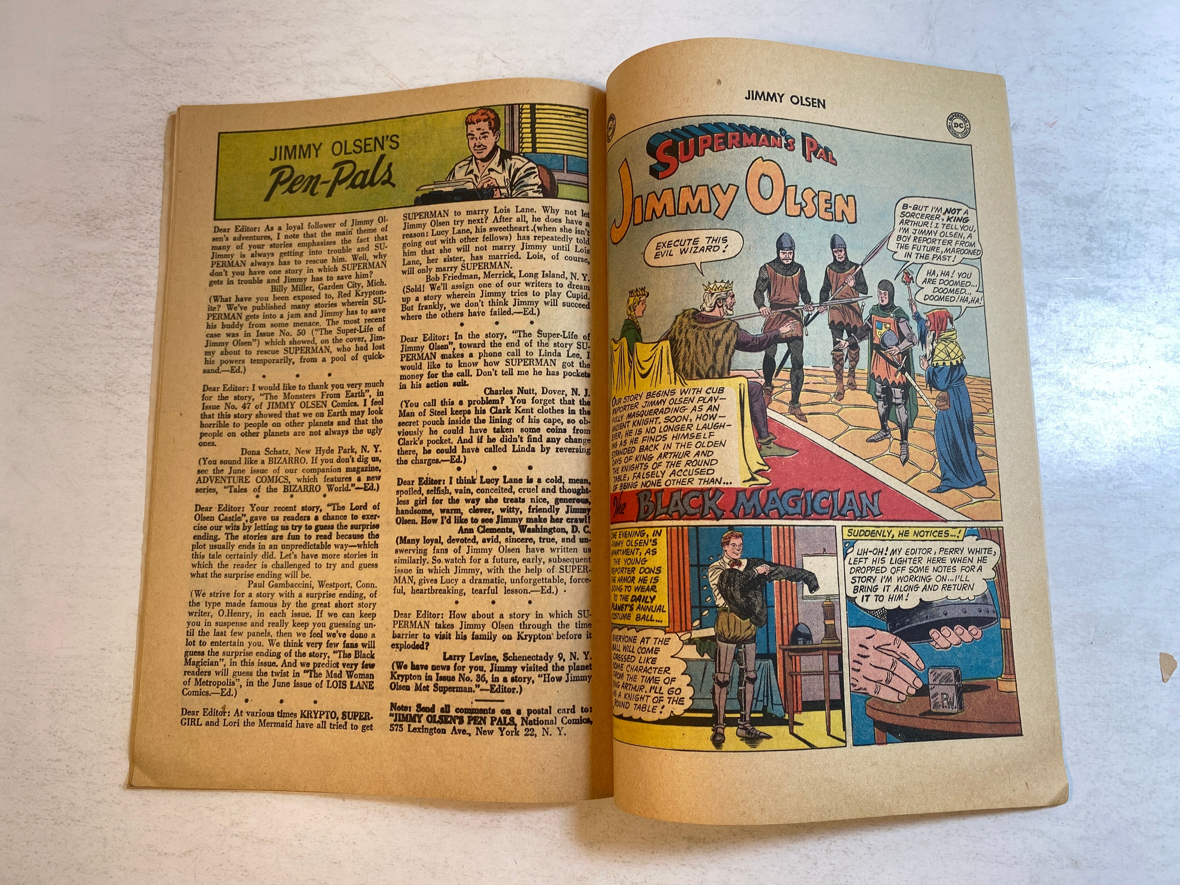 Superman's Pal Jimmy Olsen #53 DC Comics 1961