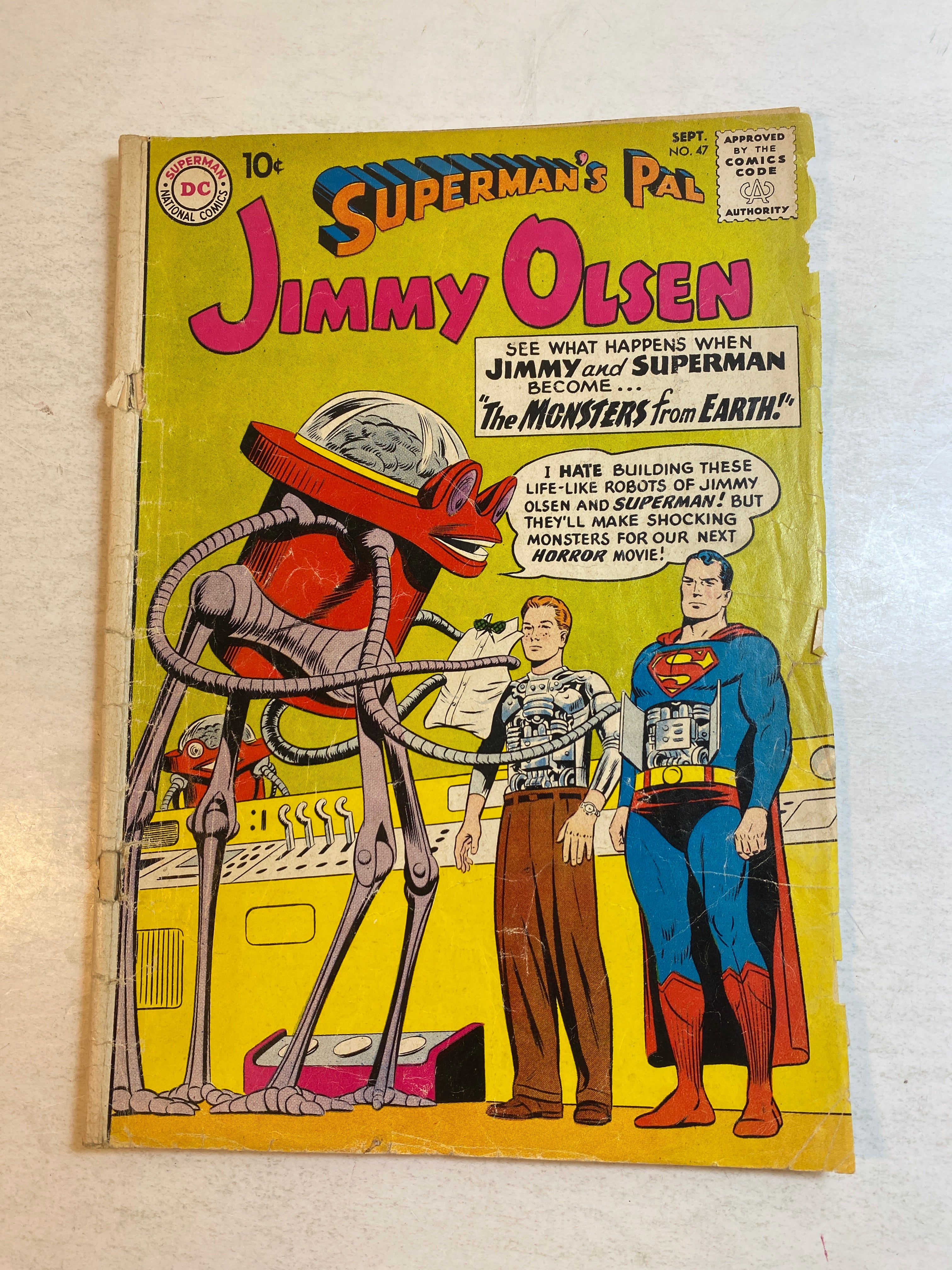 Superman's Pal Jimmy Olsen #47 DC Comics 1960