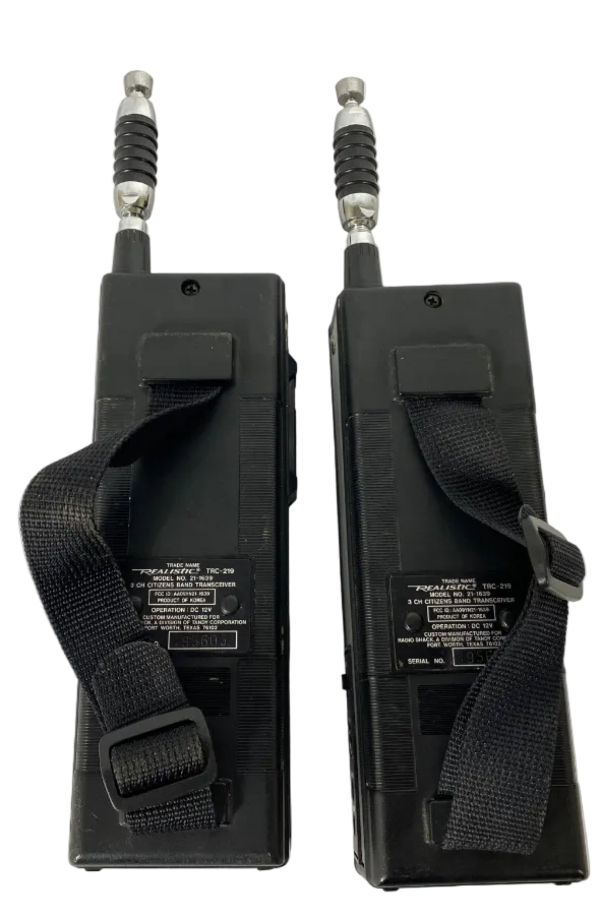 Realistic TRC-219 3 CH Citizens Band Transceiver