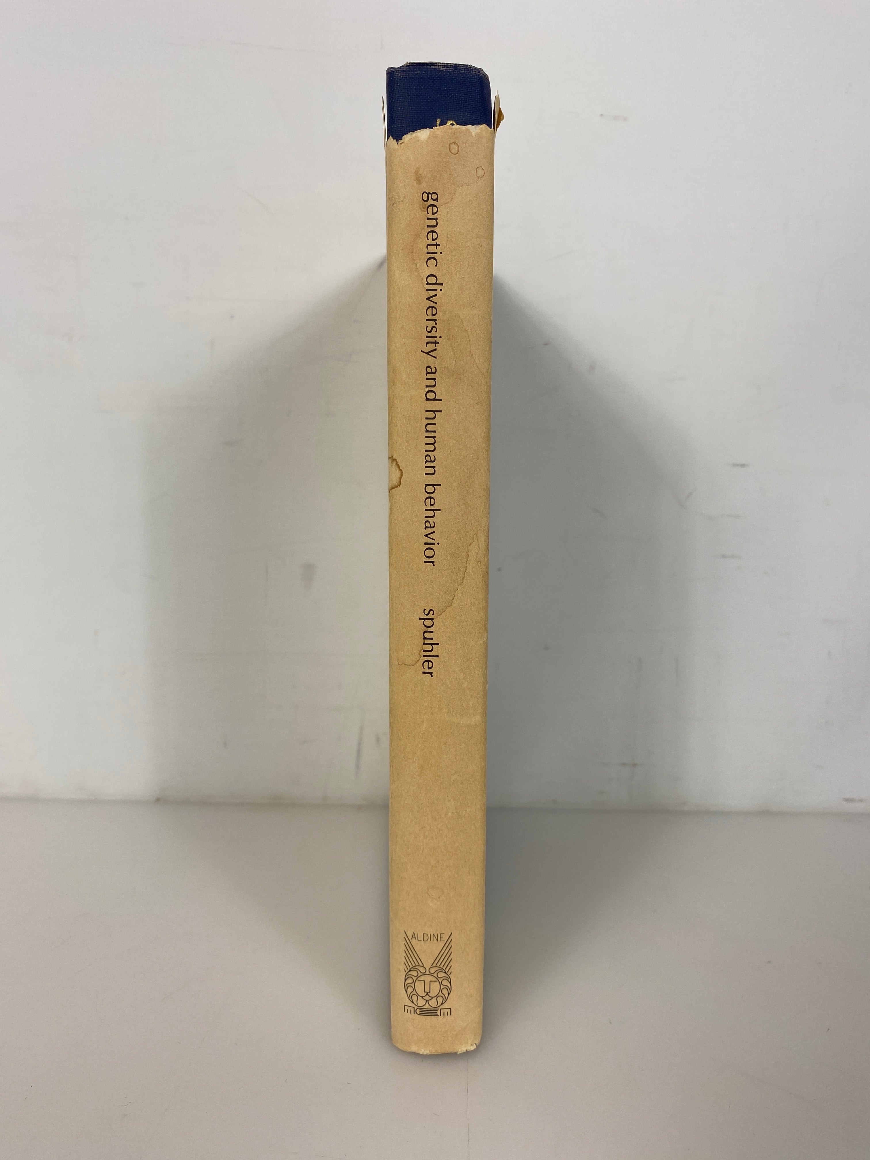 Genetic Diversity and Human Behavior by J.N. Spuhler 1967 Vintage HC DJ