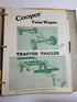 Binder of Vintage 1950s Farm Equipment Brochures and Advertisements