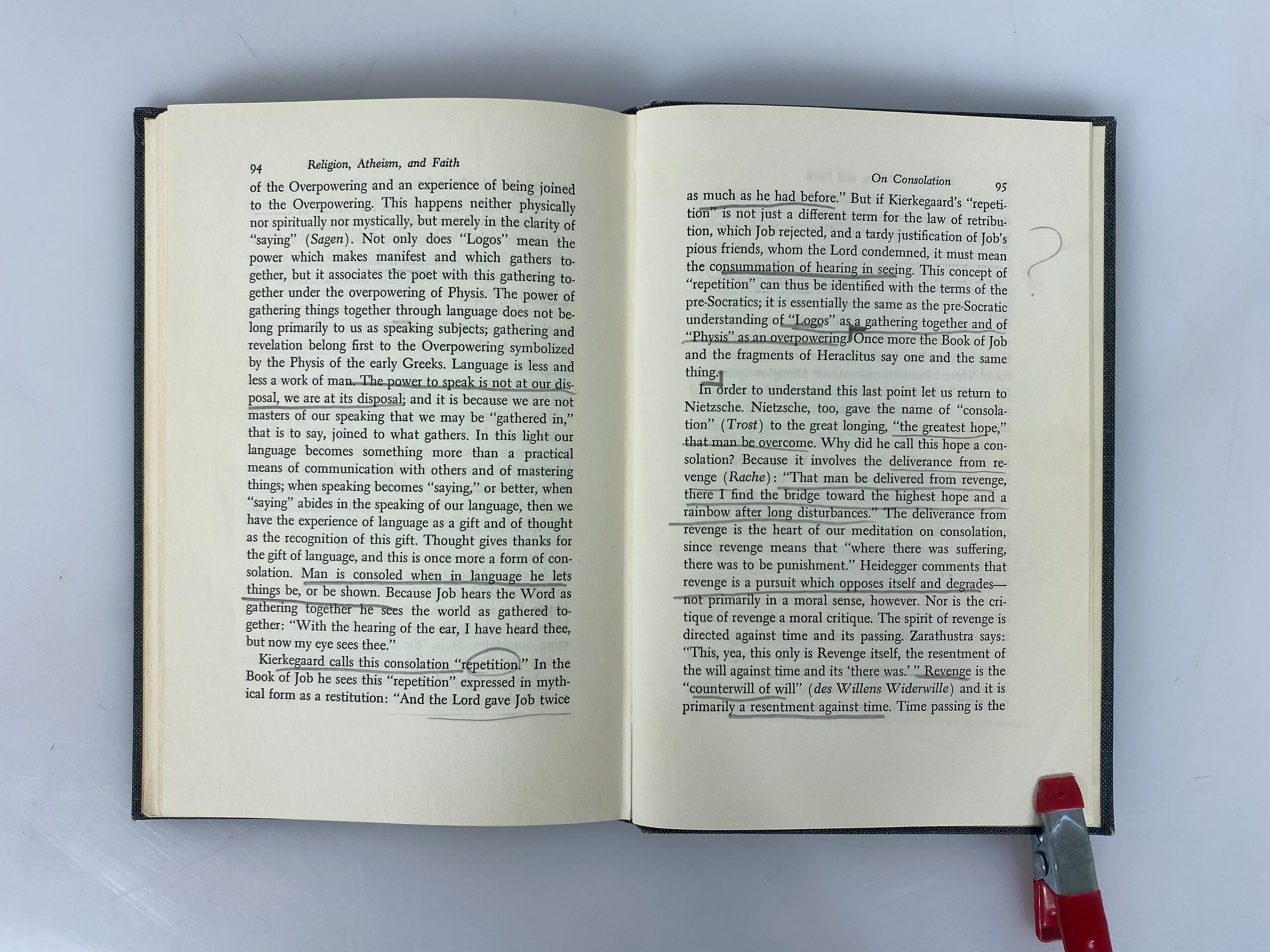The Religious Significance of Atheism MacIntyre/Ricoeur 1969 Ex-Library HC