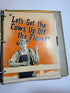 Binder of Vintage 1950s Farm Equipment Brochures and Advertisements