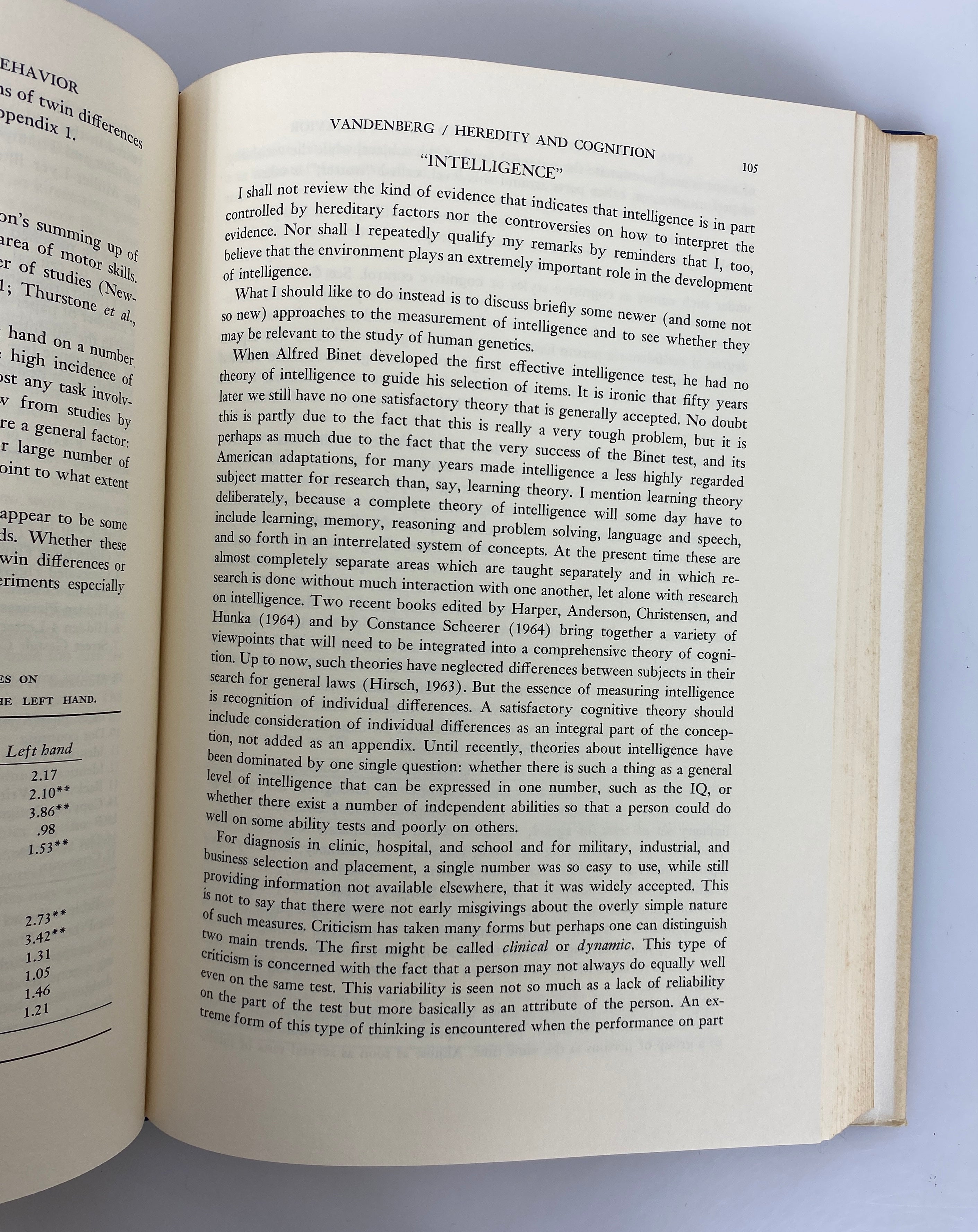 Genetic Diversity and Human Behavior by J.N. Spuhler 1967 Vintage HC DJ