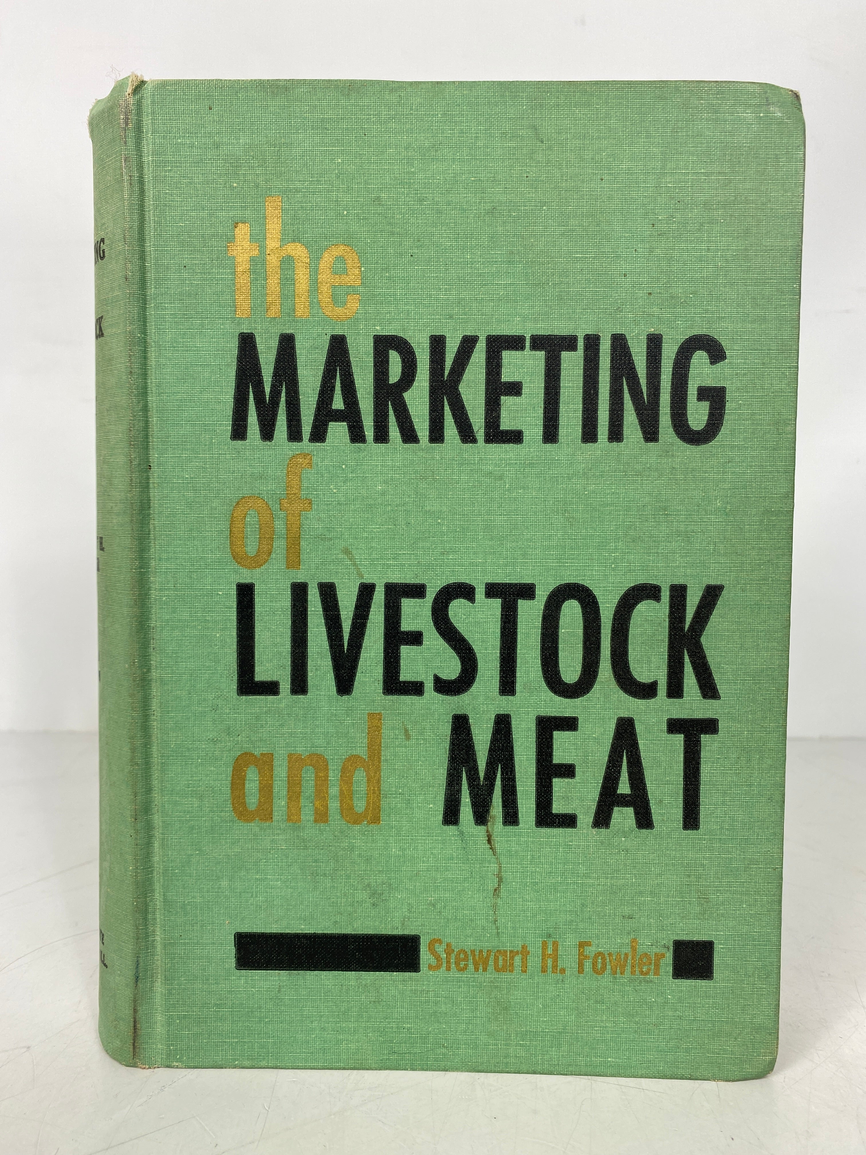 2 Vols: The Marketing of Livestock and Meat/Beef Cattle 1960-61 Vintage HC