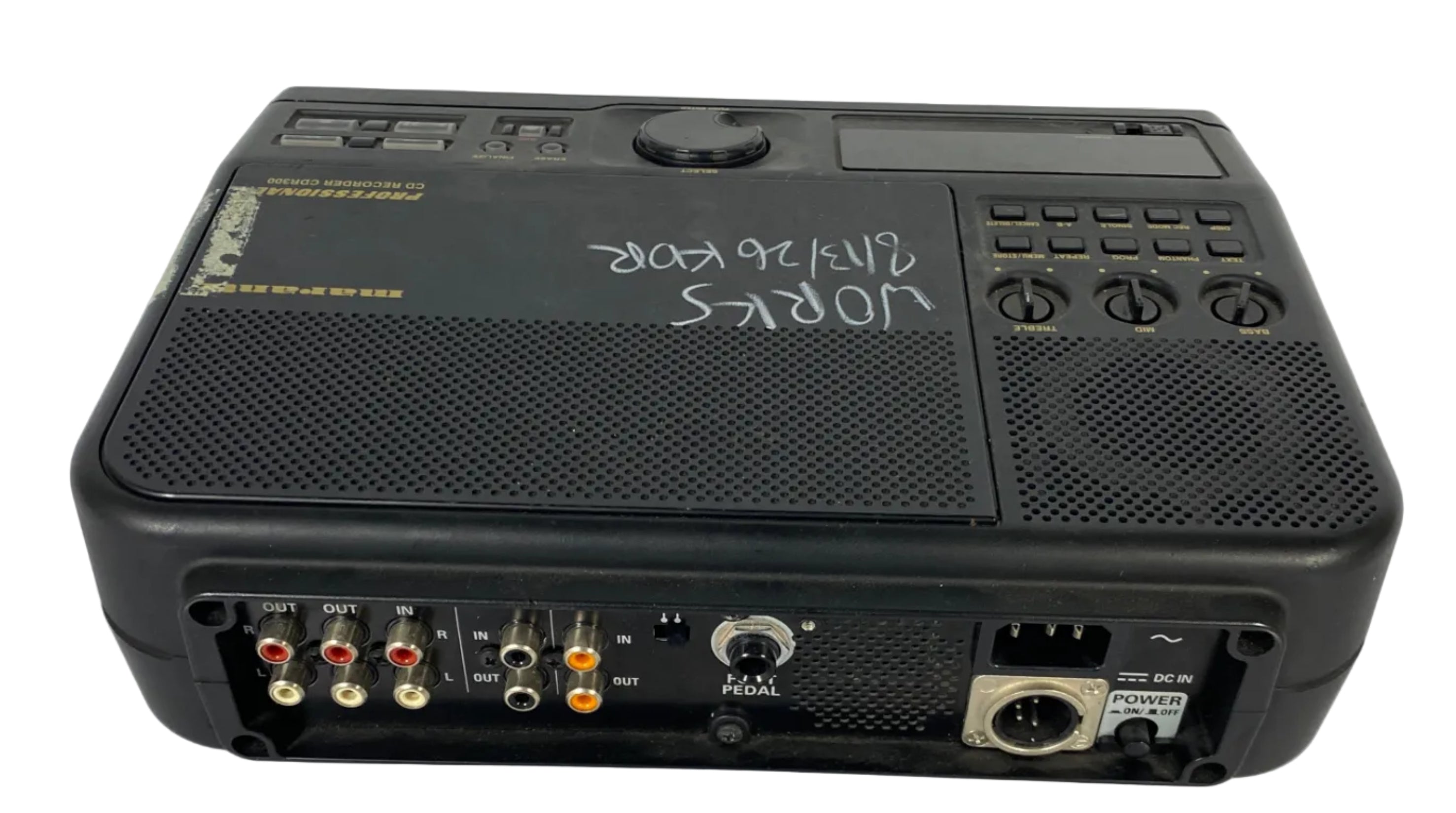 Marantz CDR300/U1B CD Recorder W/ Remote