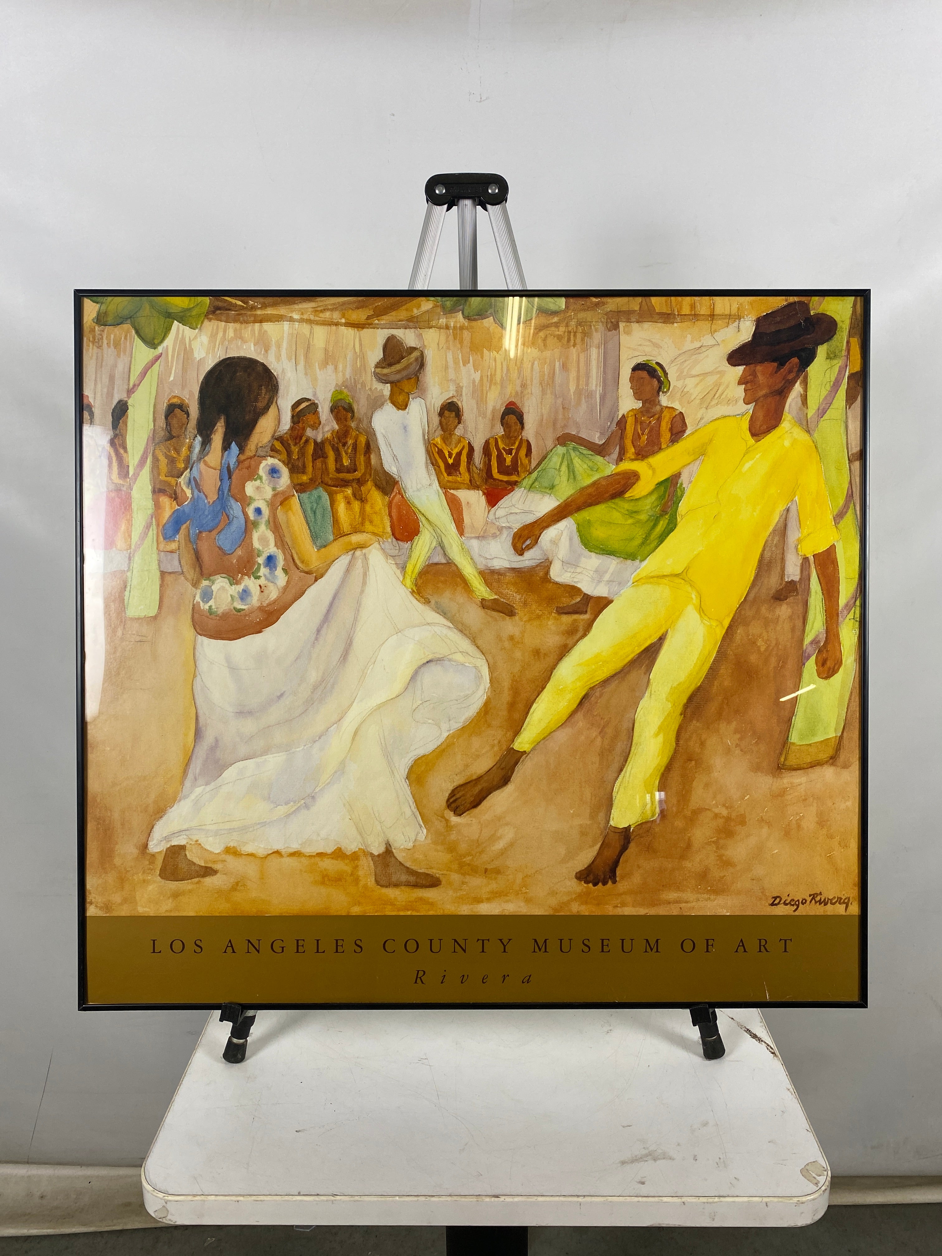 Framed Print 'Dance in Tehuantepec'