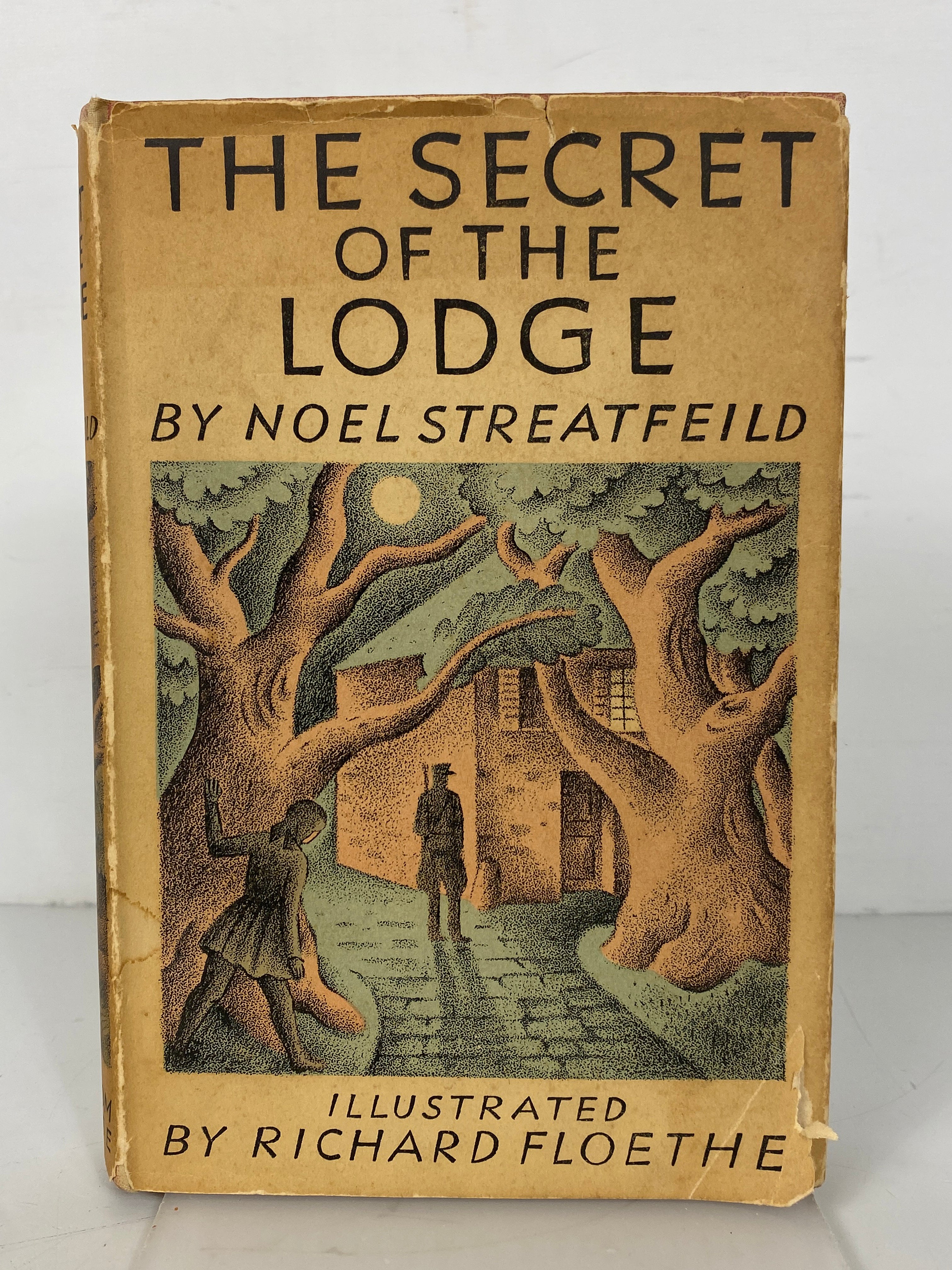 The Secret of the Lodge by Noel Streatfeild 1940 First Printing HC DJ