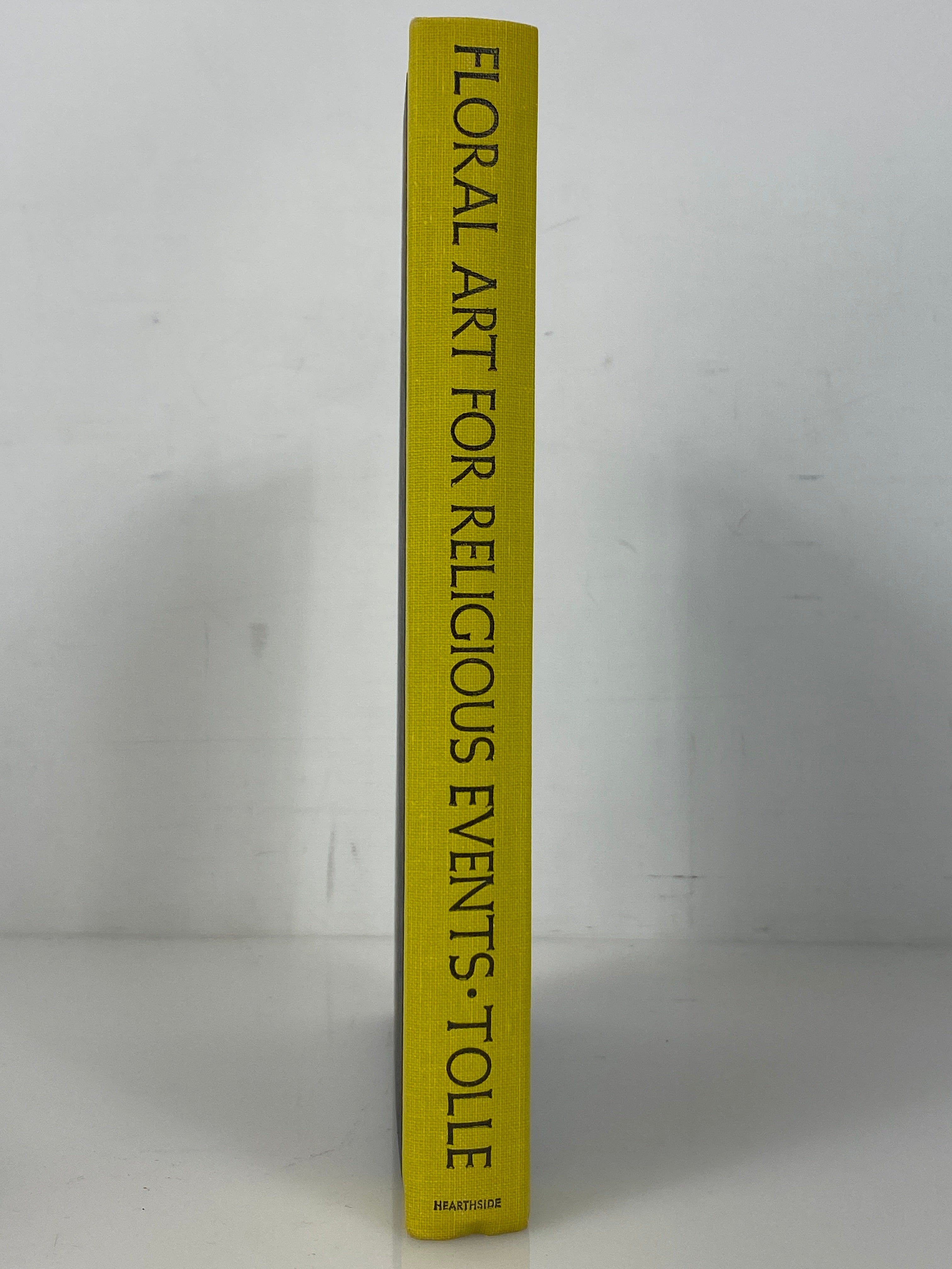 Floral Art for Religious Events by Leon J. Tolle 1969 Vintage HC DJ