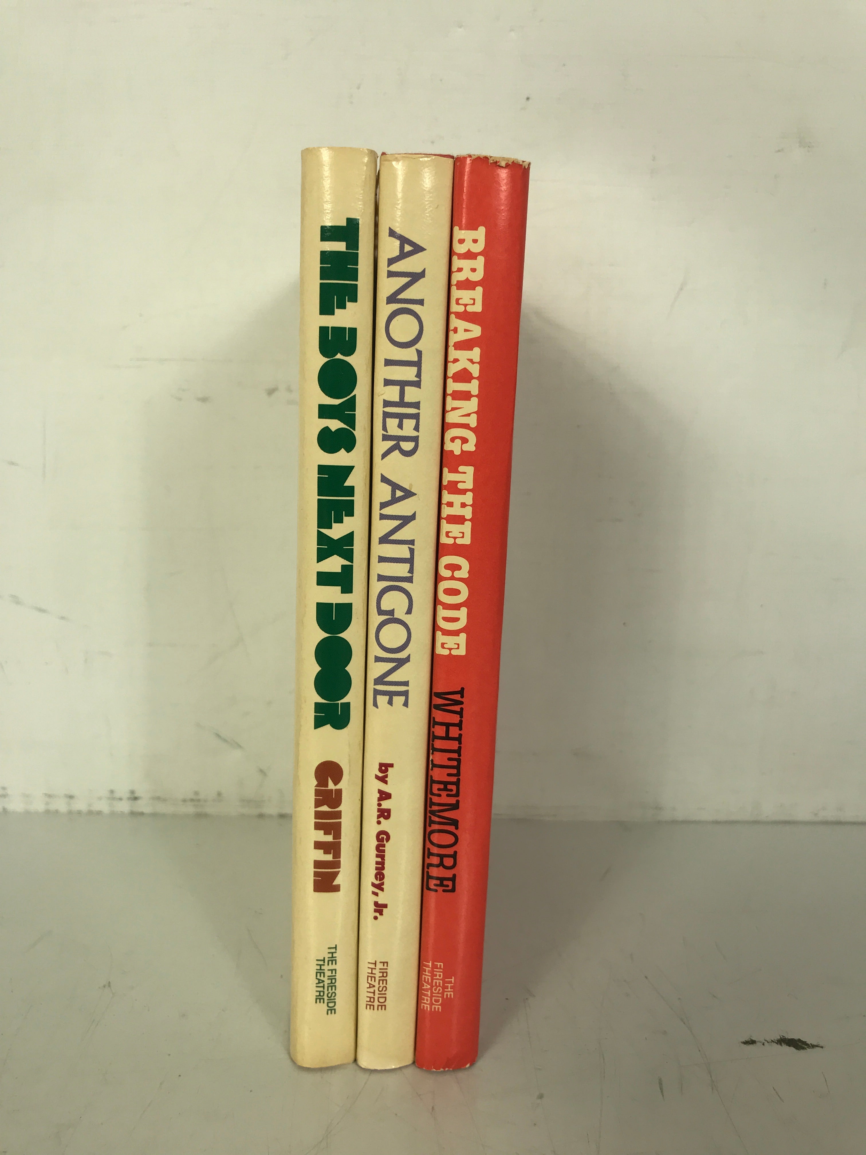 Lot of 3 Vintage Plays: Griffin/Gurney/Whitemore HC DJ BCE