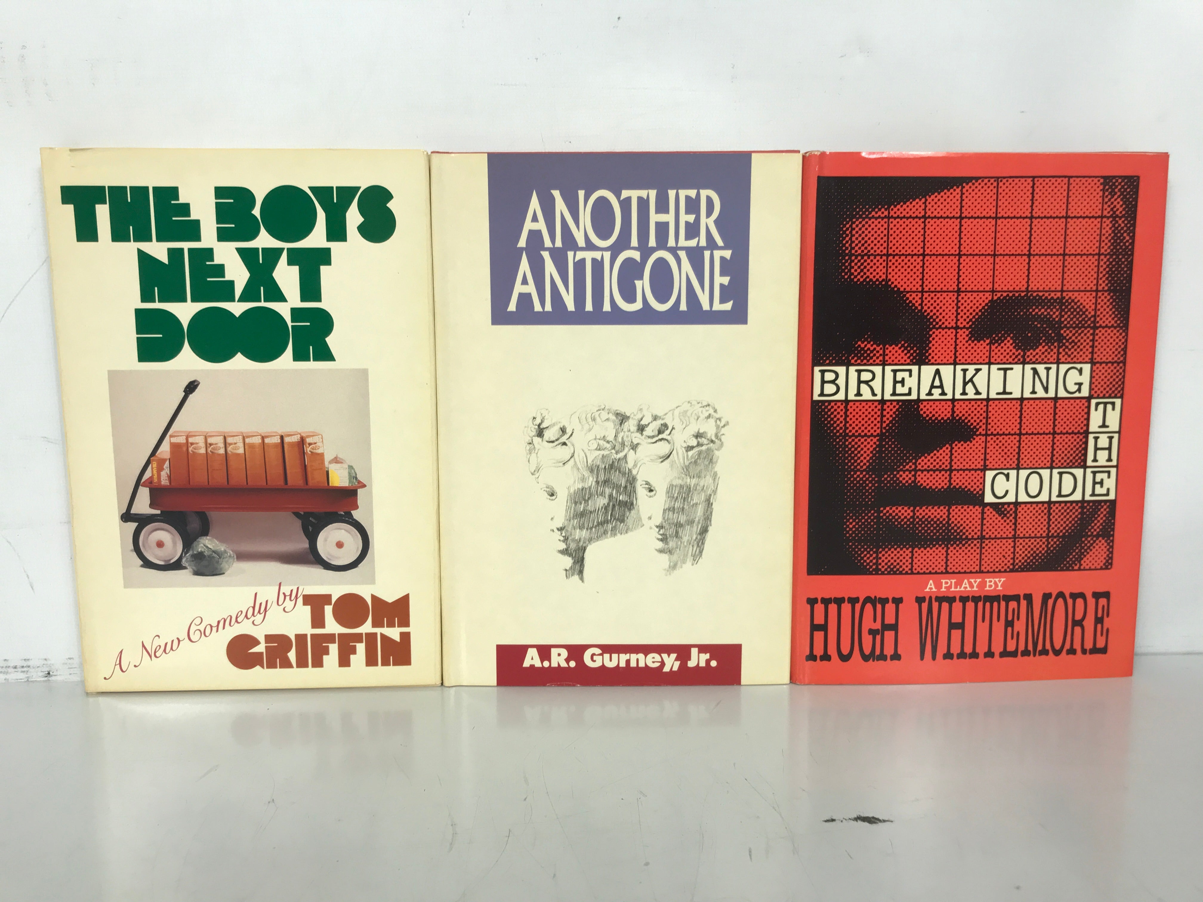 Lot of 3 Vintage Plays: Griffin/Gurney/Whitemore HC DJ BCE