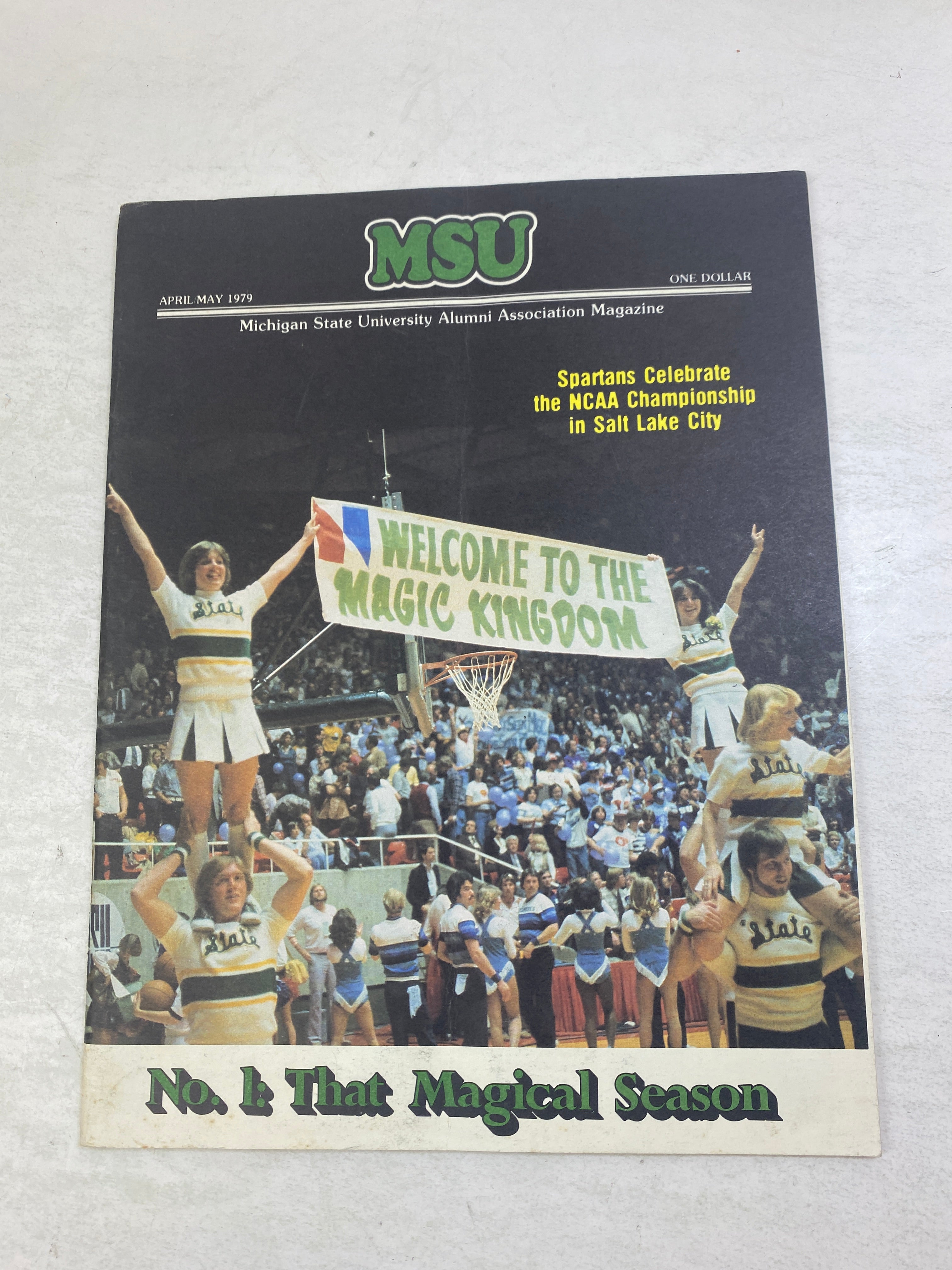MSU Alumni Magazine Magic Johnson NCAA Champs 1979