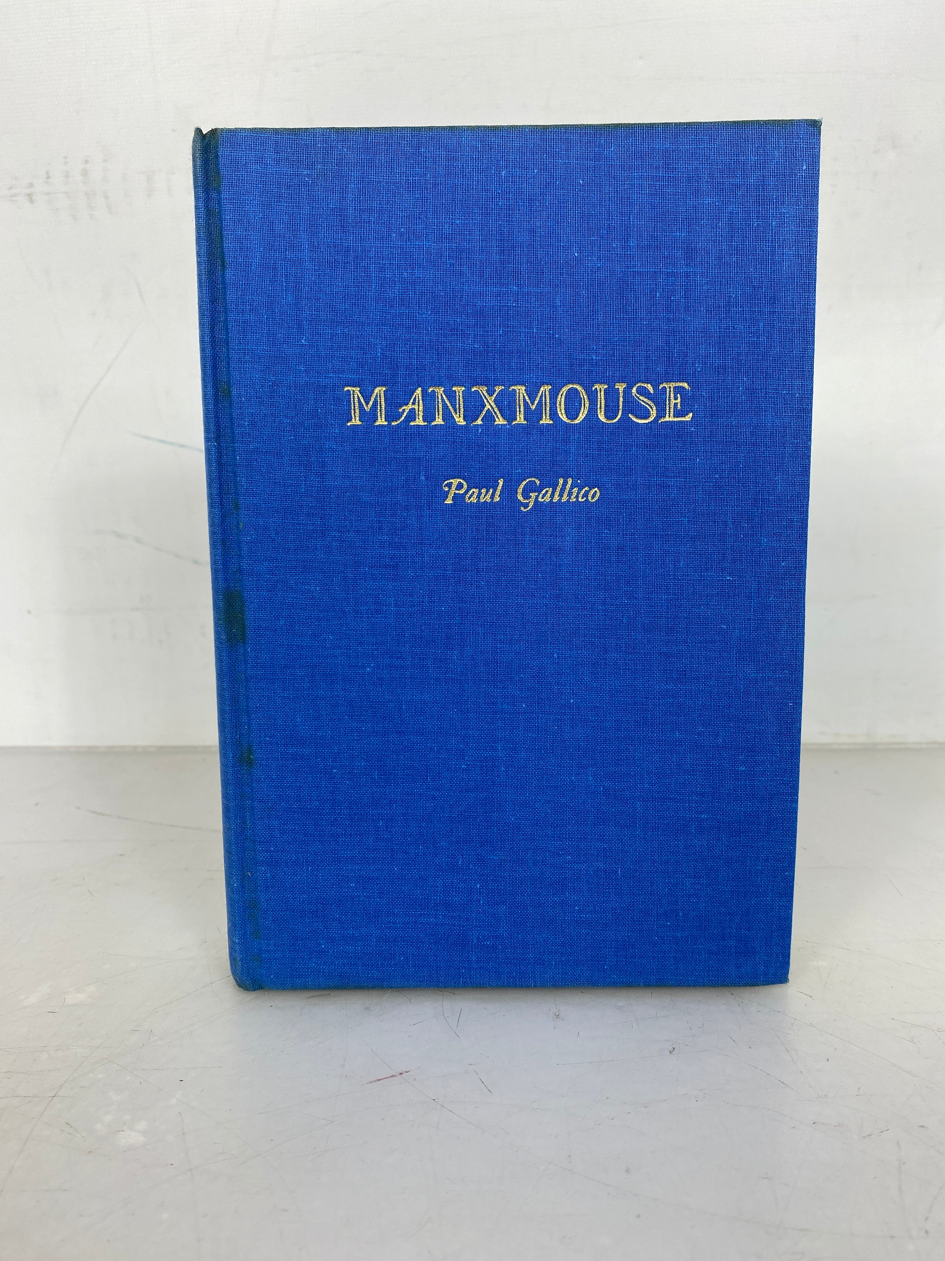 Manxmouse by Paul Gallico First American Edition 1968 HC DJ