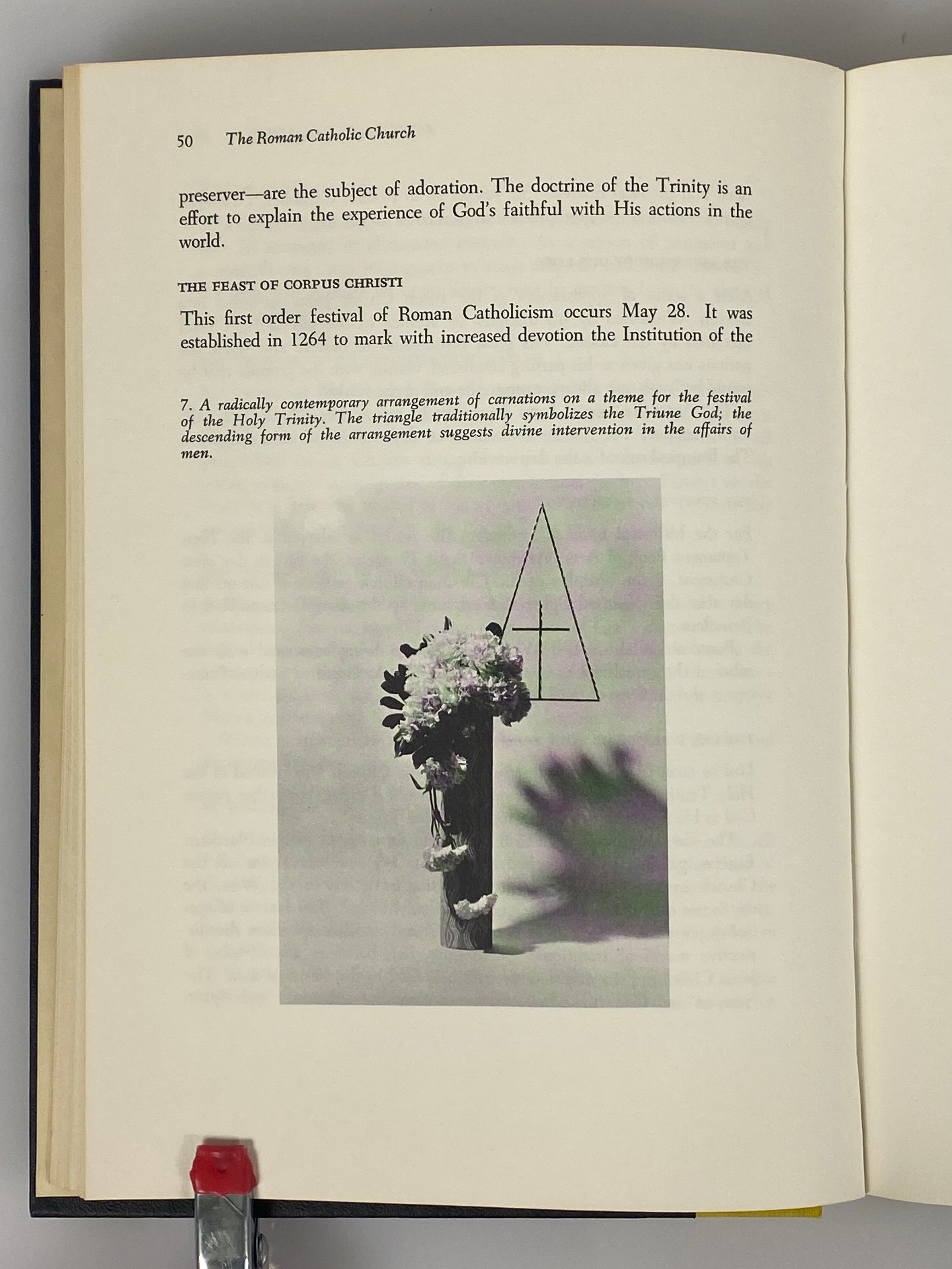 Floral Art for Religious Events by Leon J. Tolle 1969 Vintage HC DJ