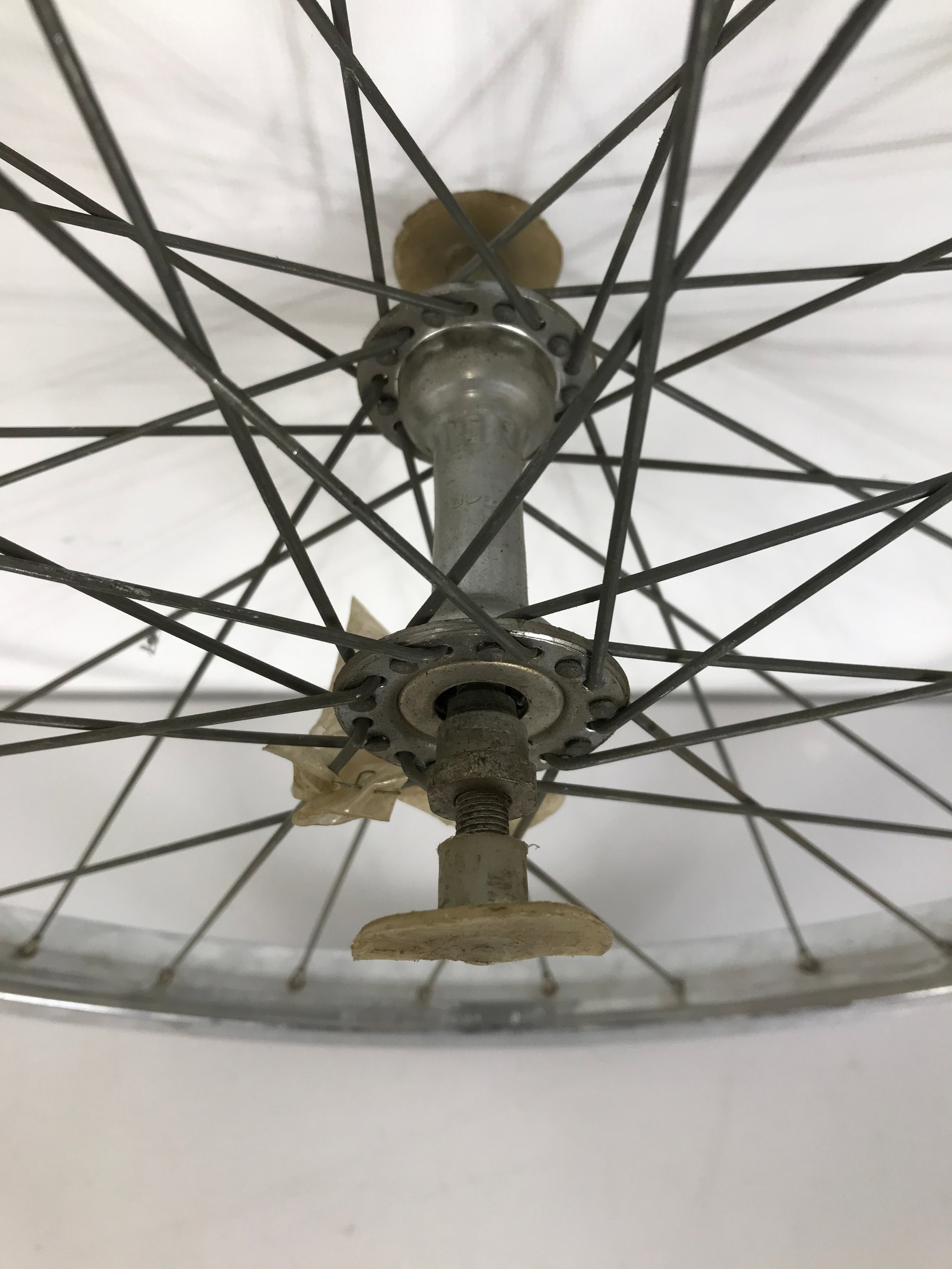 Vintage Schwinn 26" Tubular S-7 Front Wheel