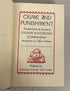 Crime and Punishment Fyodor Dostoevsky 1956 Random House Vintage HC