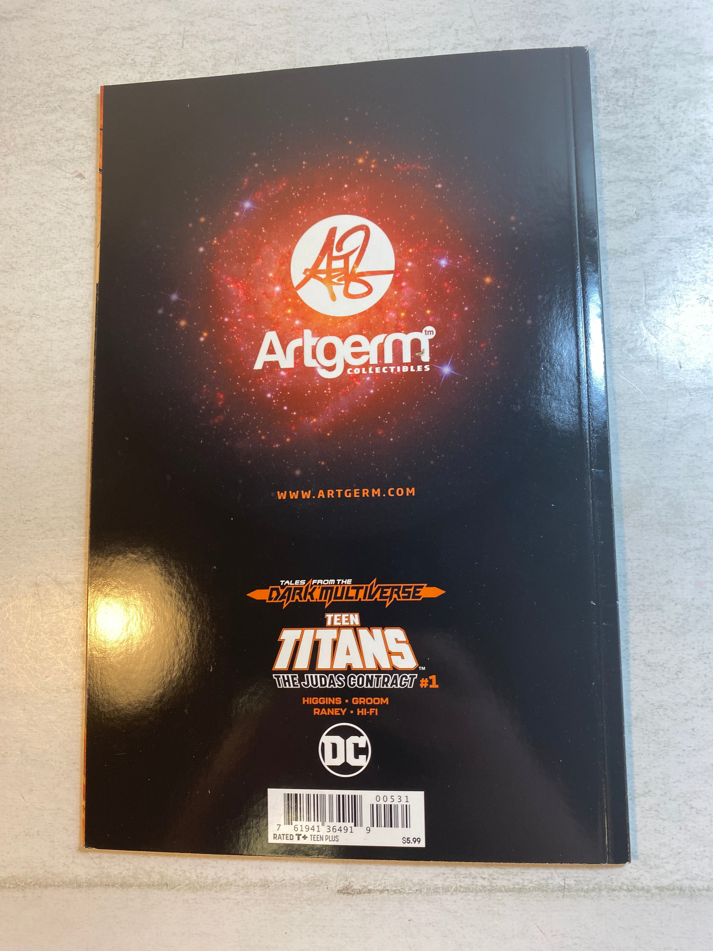 Starfire Cover Teen Titans Judas Contract DC Comics 2020