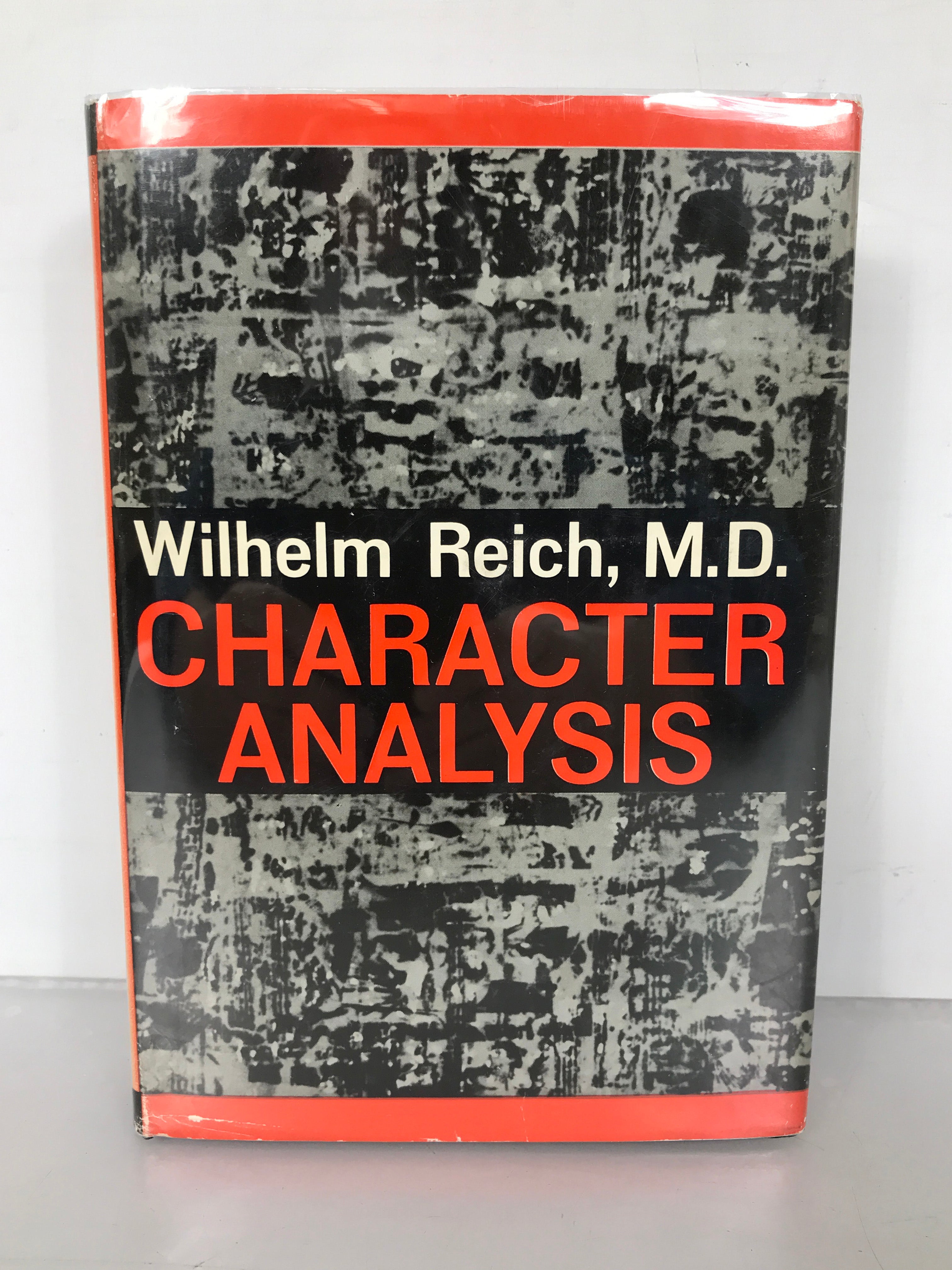 Character Analysis Wilhelm Reich 1961 HC DJ