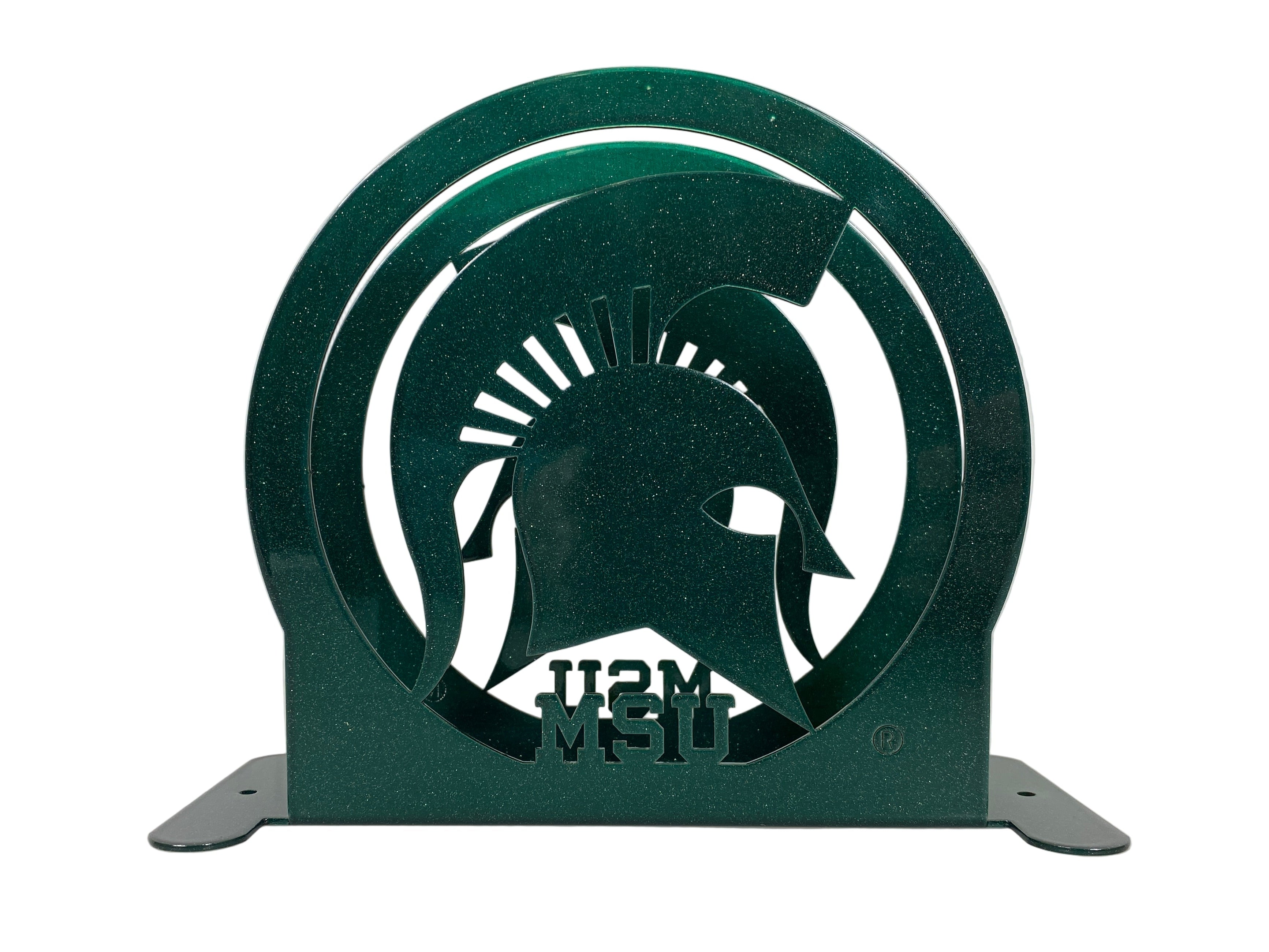 MSU Radiology Healing Gardens MSU Spartans Metal Napkin/Letter Holder