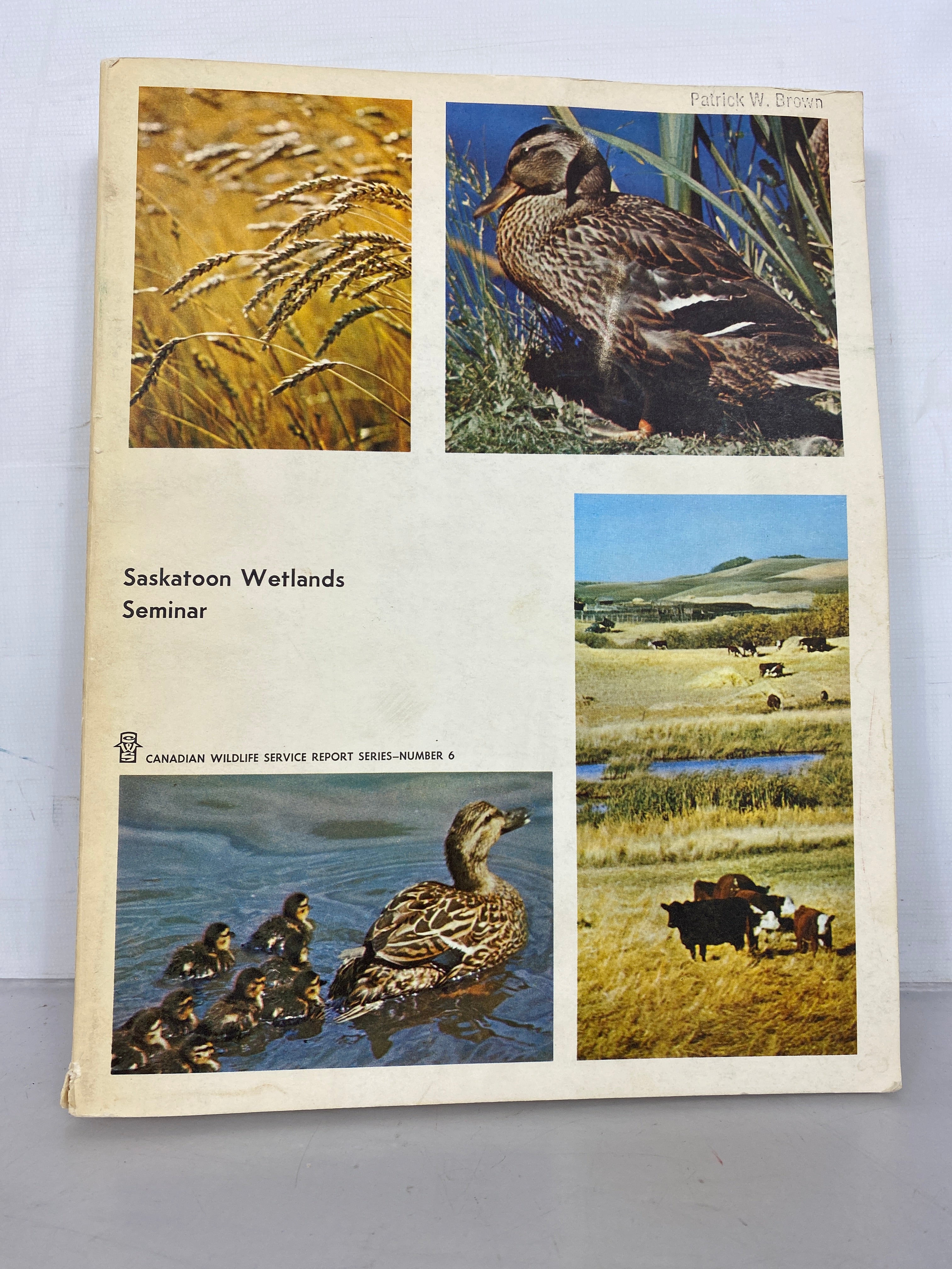 Saskatoon Wetlands Seminar Canadian Wildlife Service Report Number 6 SC 1969