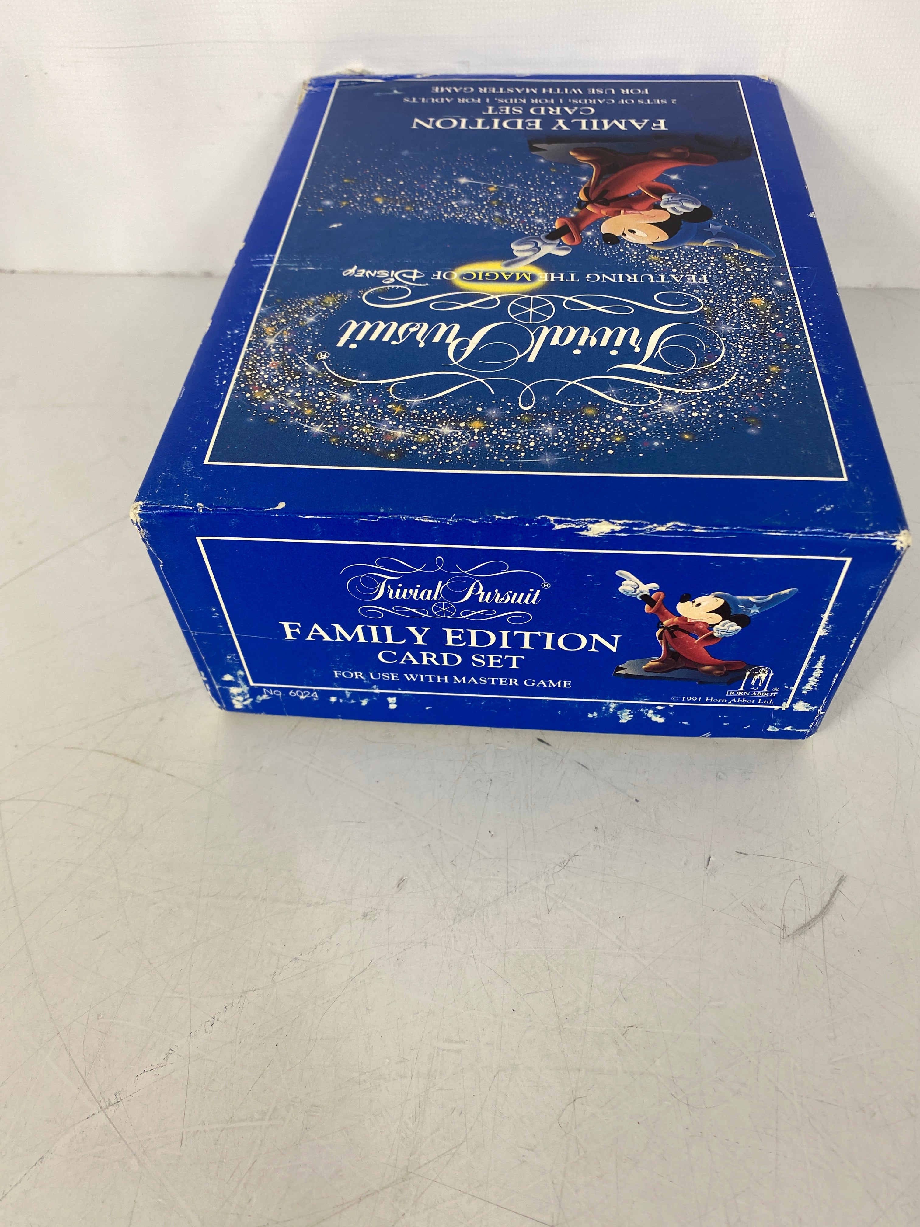 Trivial Pursuit Disney Family Edition (6005) & Extra Disney Card Set (6024)