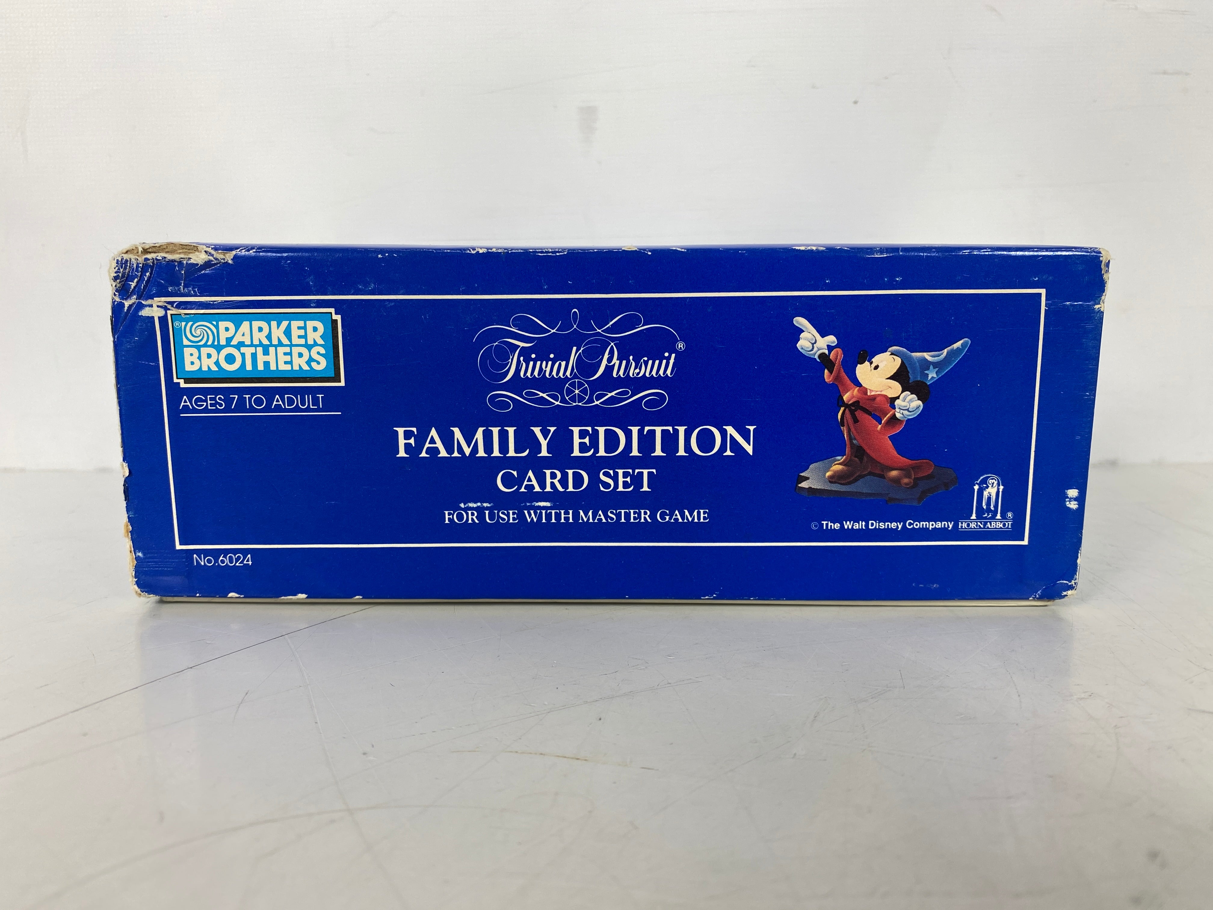 Trivial Pursuit Disney Family Edition (6005) & Extra Disney Card Set (6024)