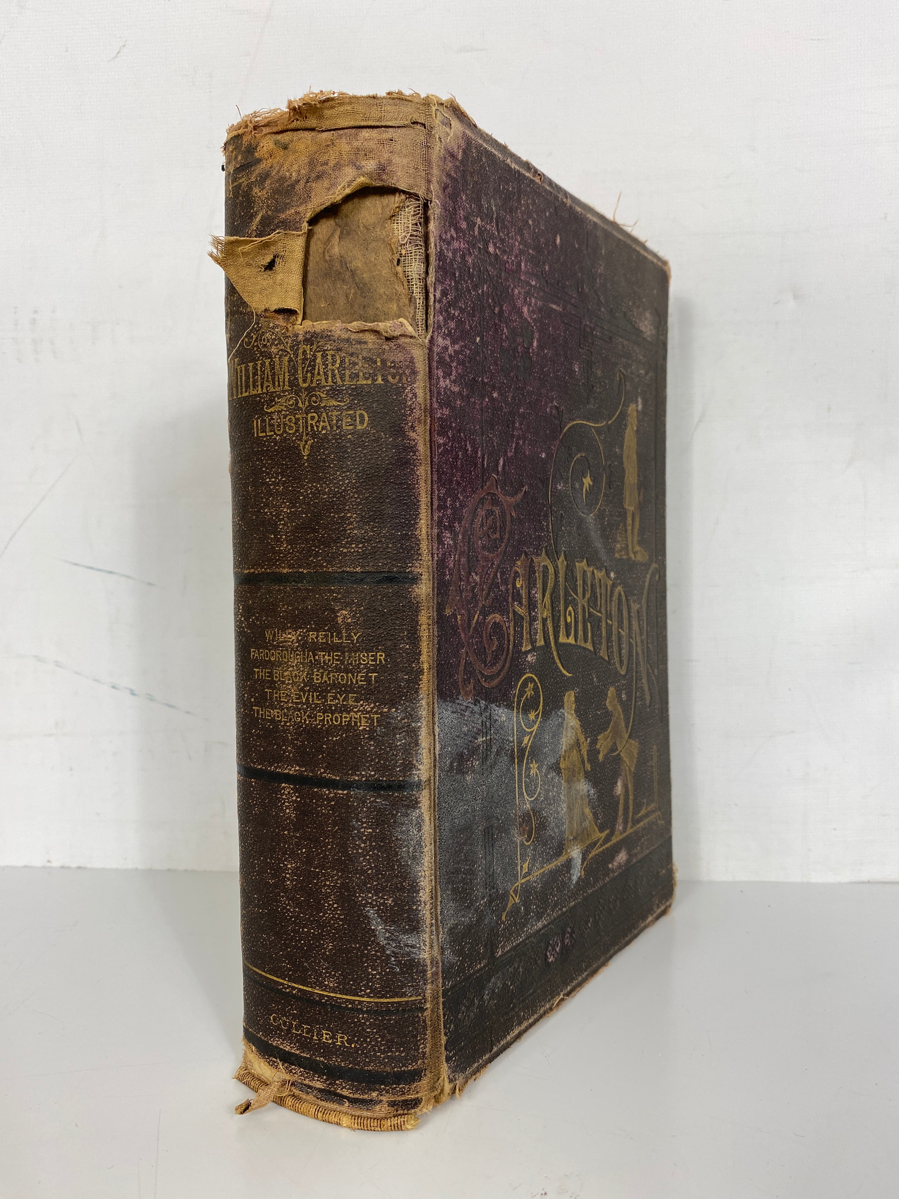 Antique The Works of William Carleton Volume One 1880 P.F. Collier HC